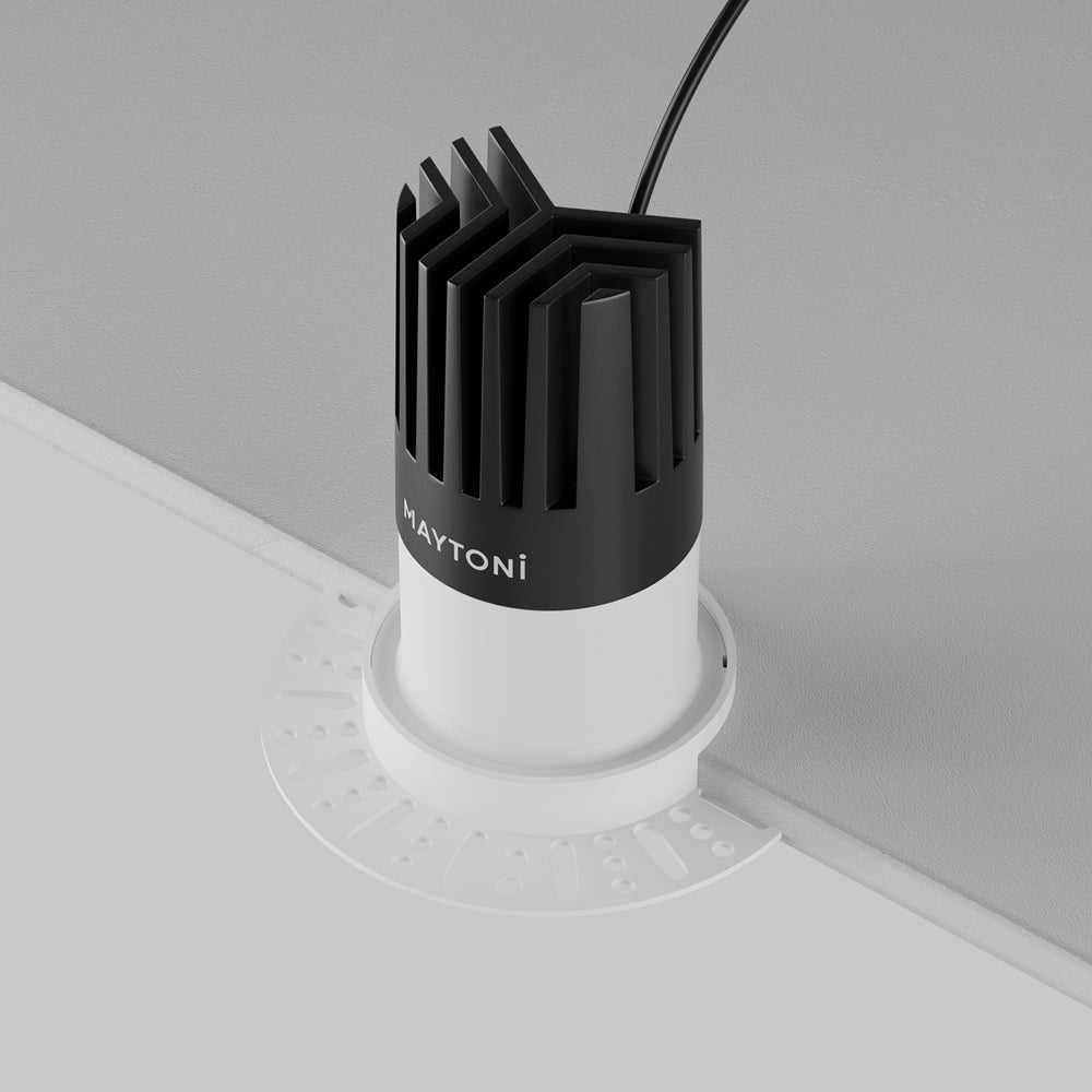 Maytoni Downlight Dip LED 50° Einbau-Rundleuchte weiß