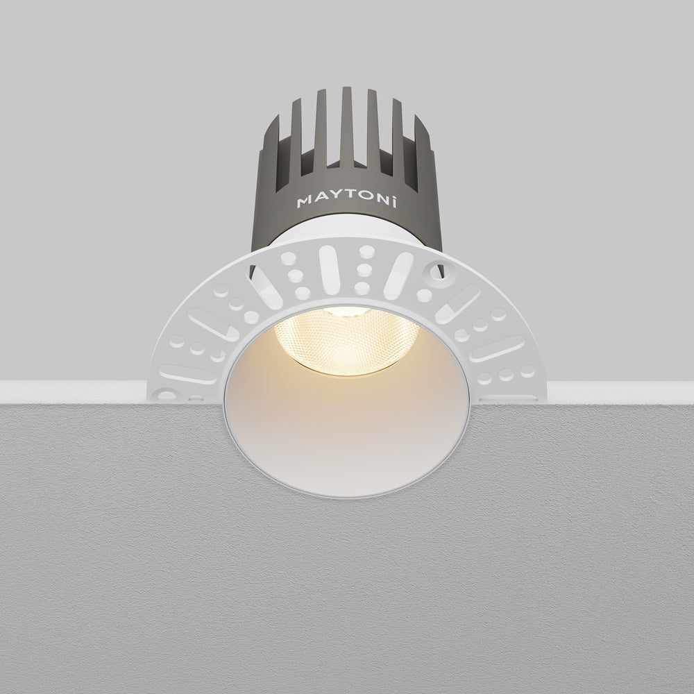 Maytoni Downlight Dip LED 50° Einbau-Rundleuchte weiß