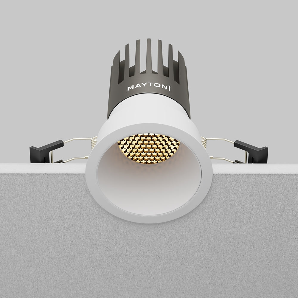 Maytoni Downlight Dip LED 50° Einbau-Rundleuchte weiß