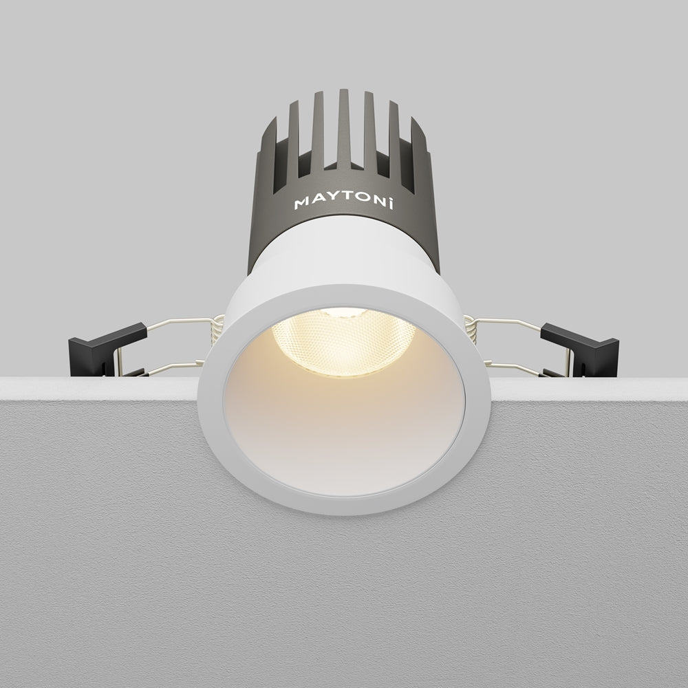 Maytoni Downlight Dip LED 50° Einbau-Rundleuchte weiß