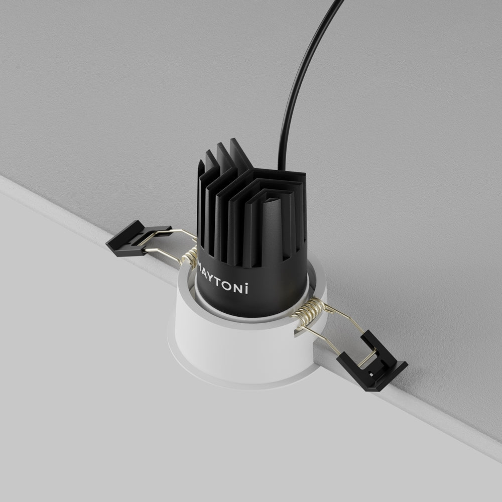 Maytoni Downlight Dip LED 50° Einbau-Rundleuchte weiß