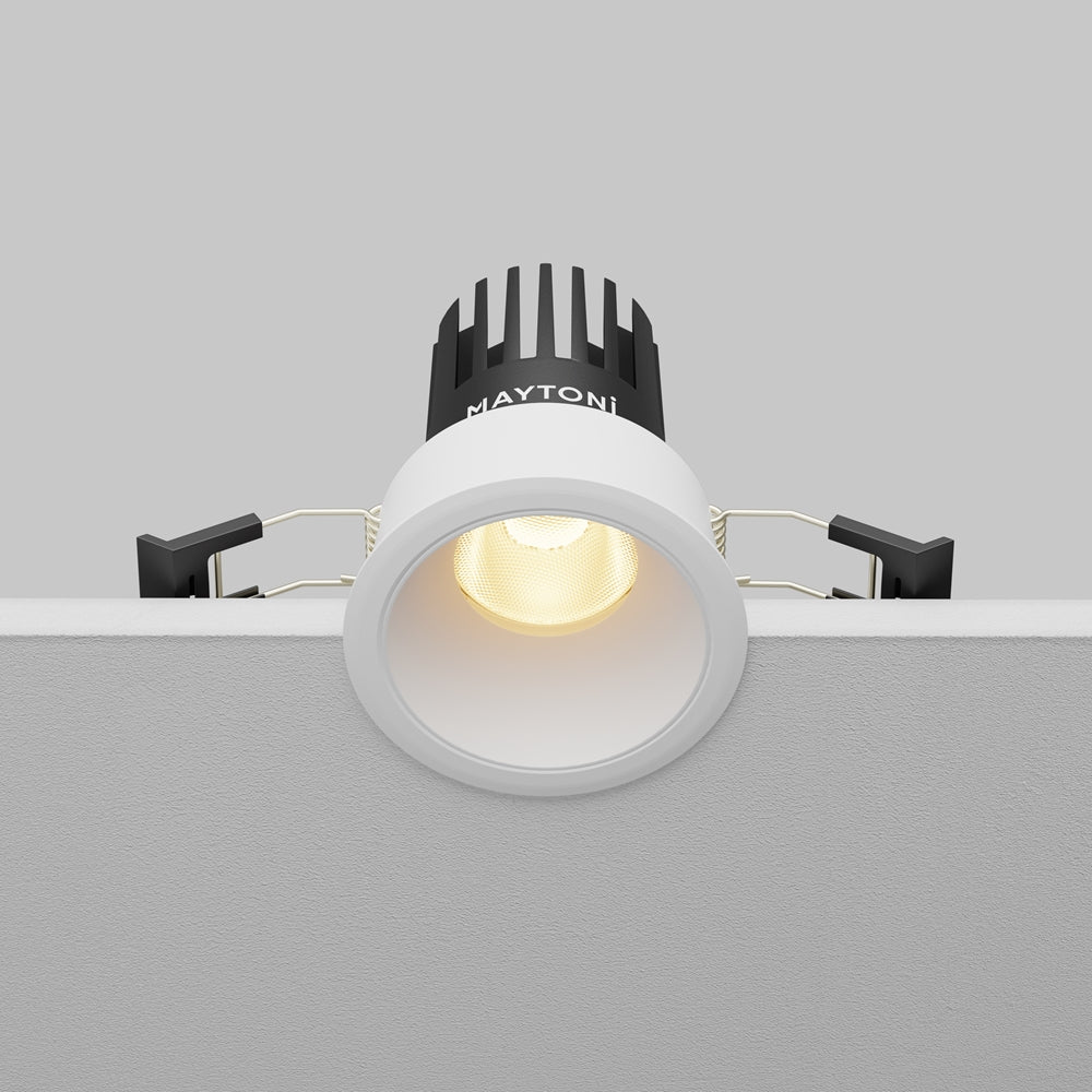 Maytoni Downlight Dip LED 50° Einbau-Rundleuchte weiß