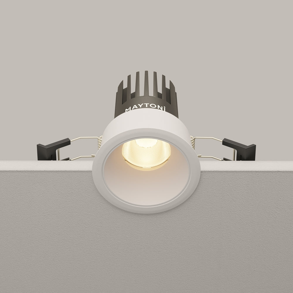 Maytoni Downlight Dip LED 50° Einbau-Rundleuchte weiß