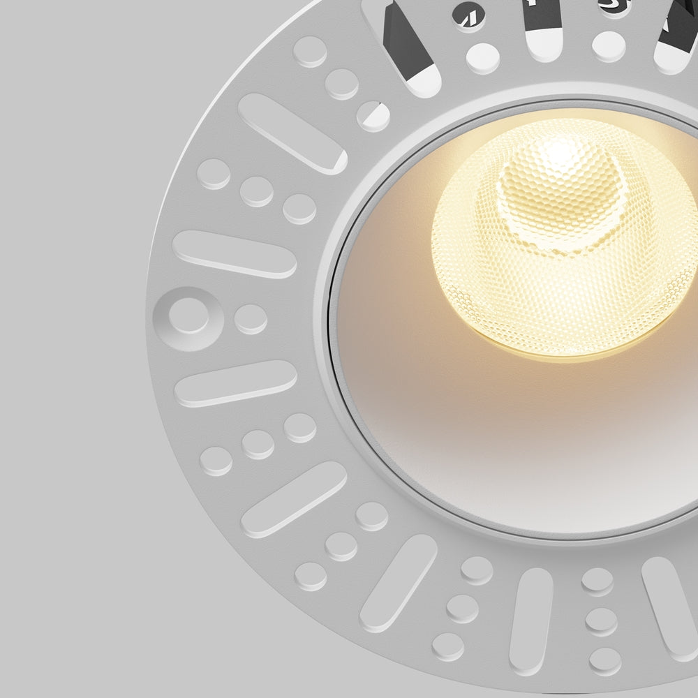 Maytoni Downlight Dip LED 50° Einbau-Rundleuchte weiß