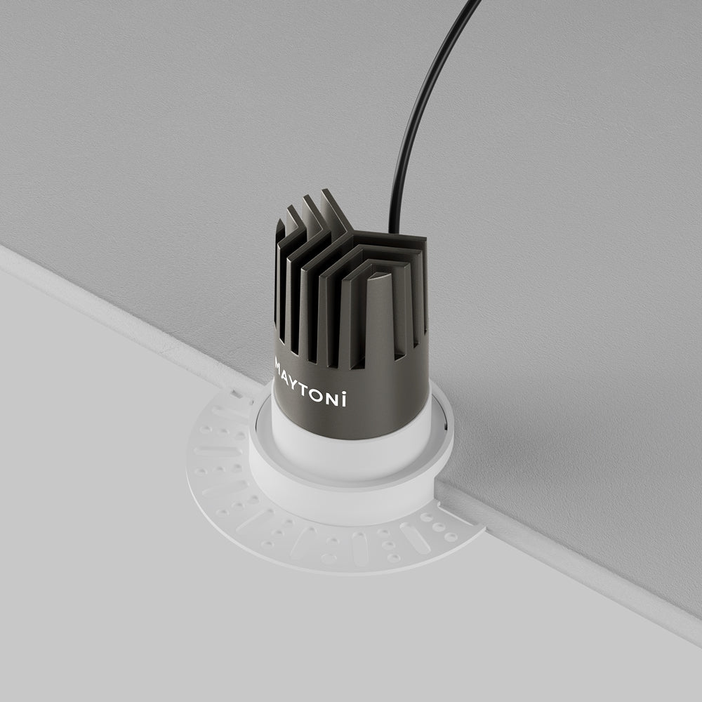 Maytoni Downlight Dip LED 50° Einbau-Rundleuchte weiß