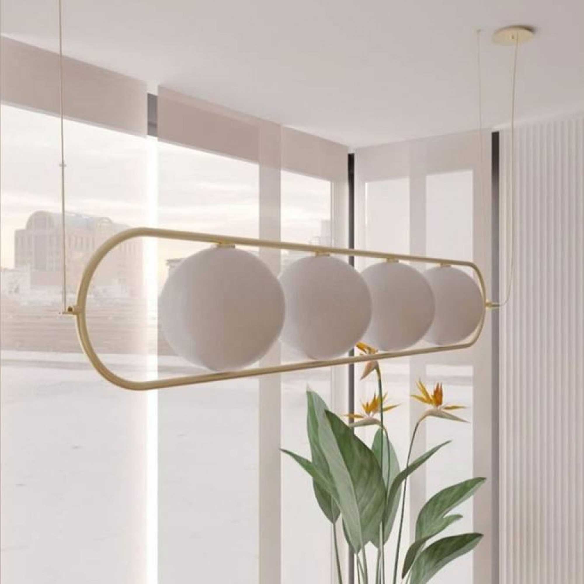 Aromas Abbacus G9 závěsné svítidlo lustr