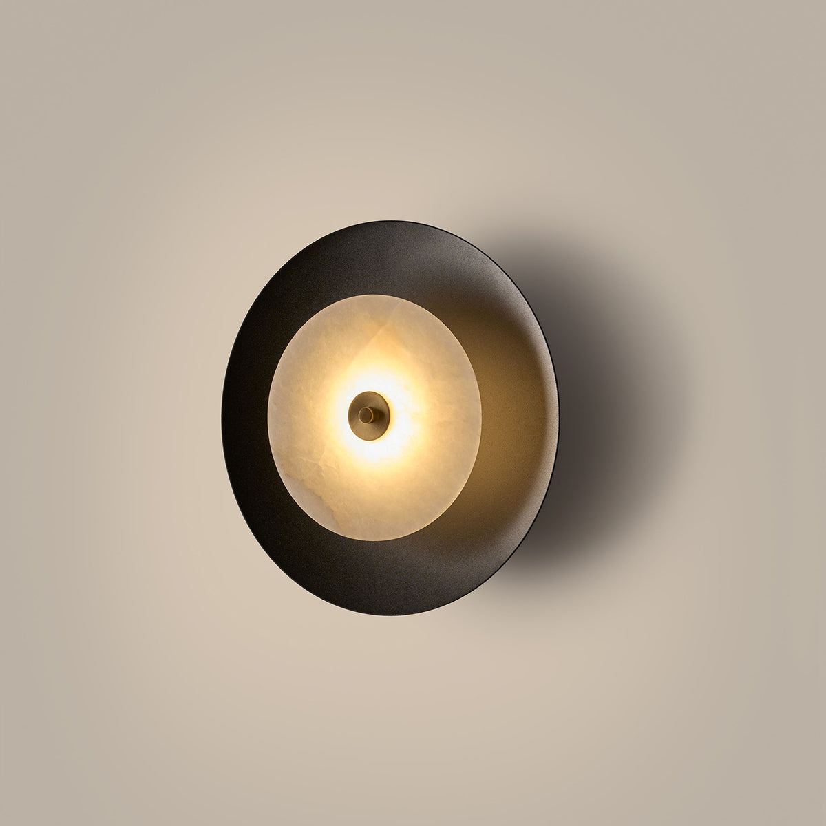 Aromas Coss Alabaster LED Wandleuchte