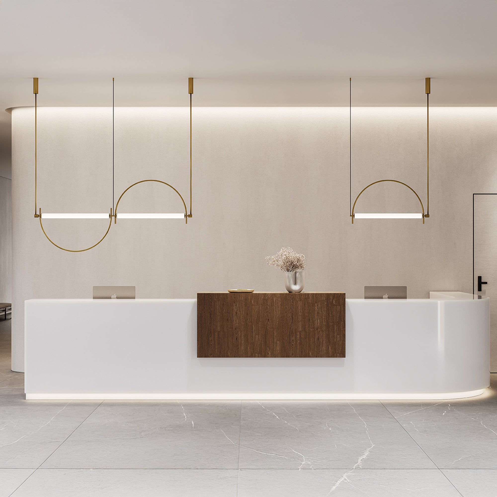 Aromas Arc LED závěsné svítidlo