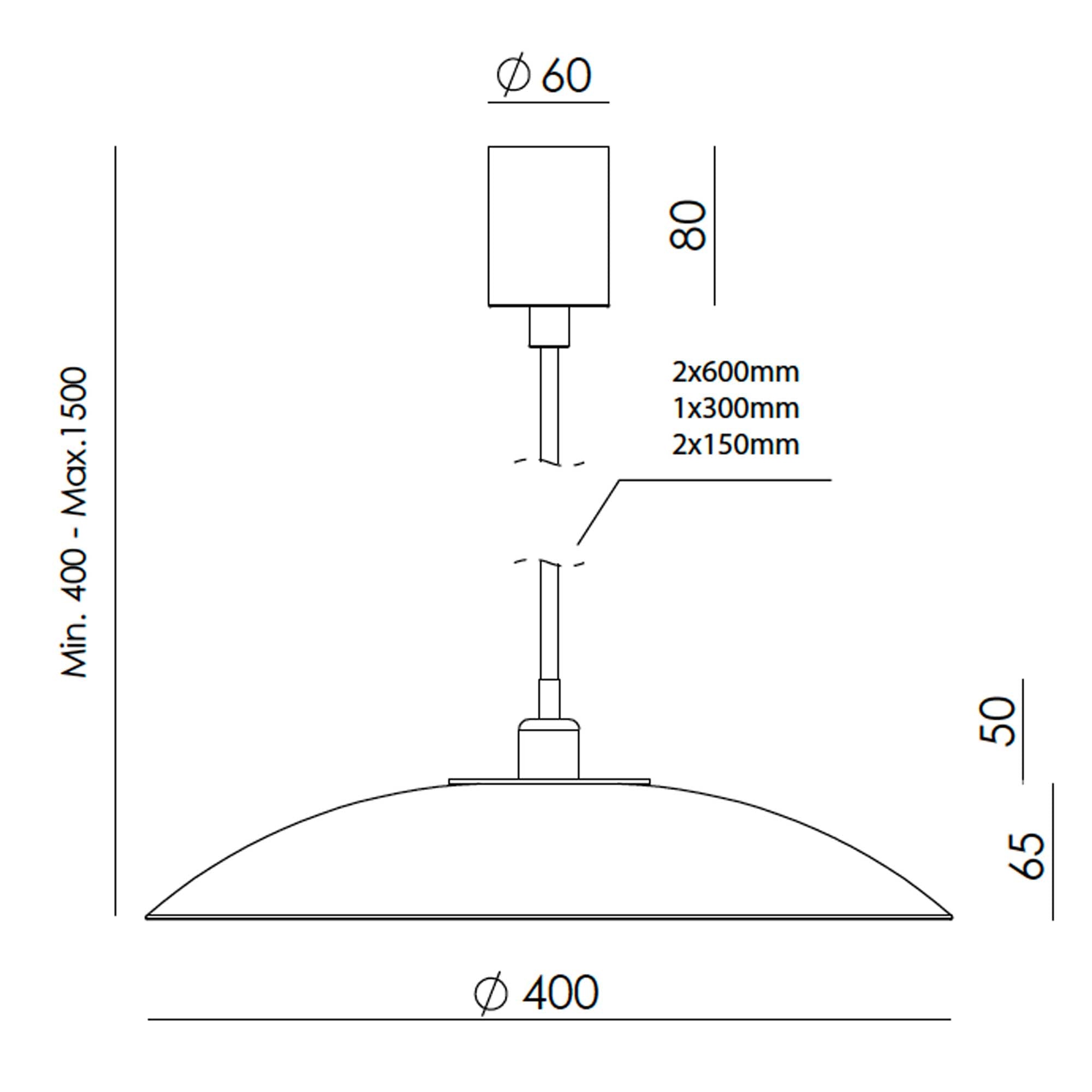 Aromas Betty LED závěsné svítidlo