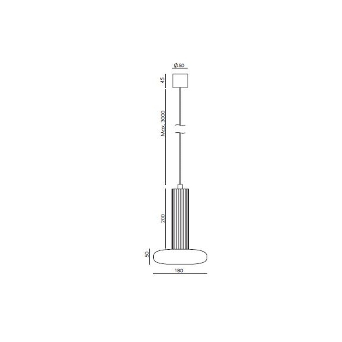 Aromas Hulo GU10 Hängeleuchte