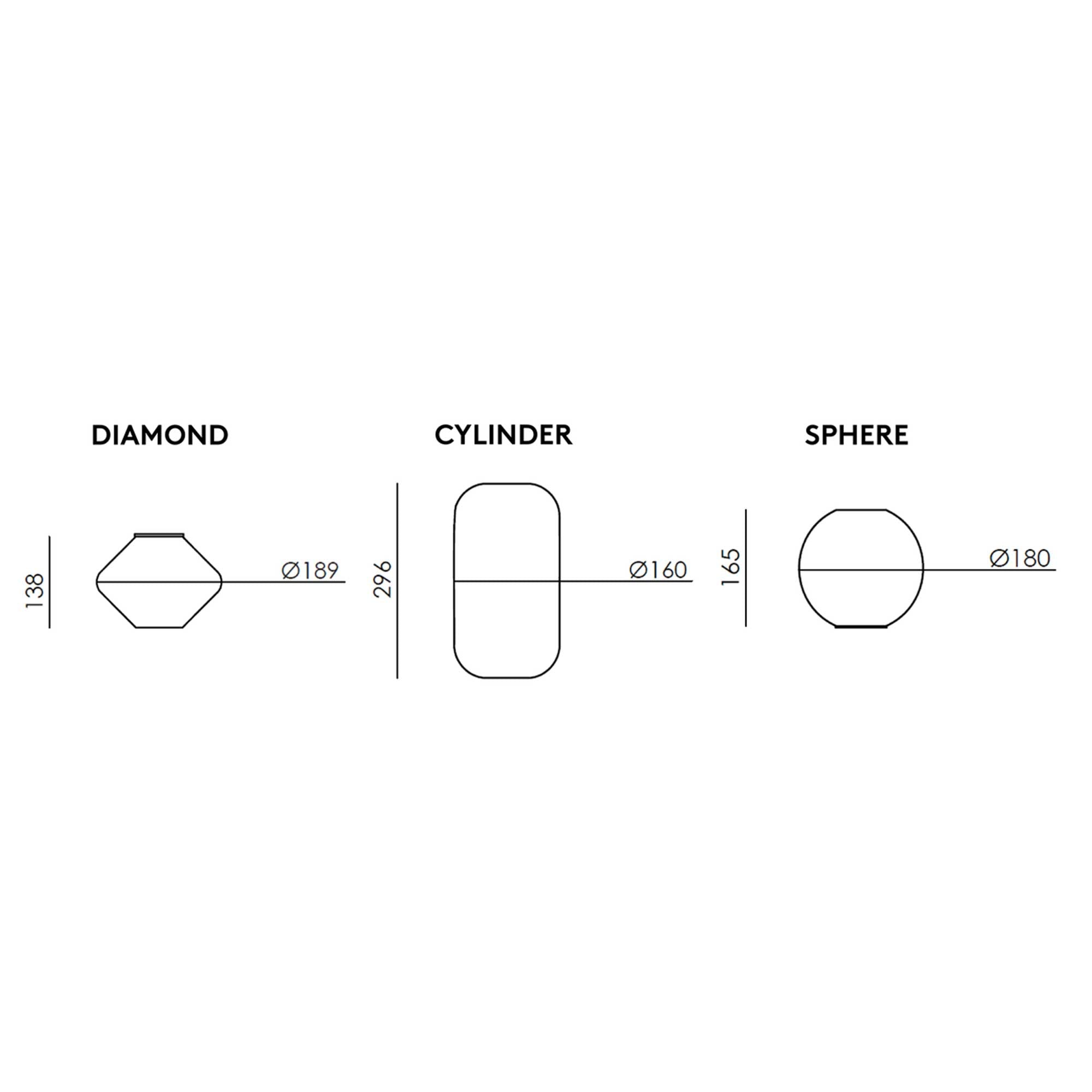Aromas Papi GU10 závěsné svítidlo