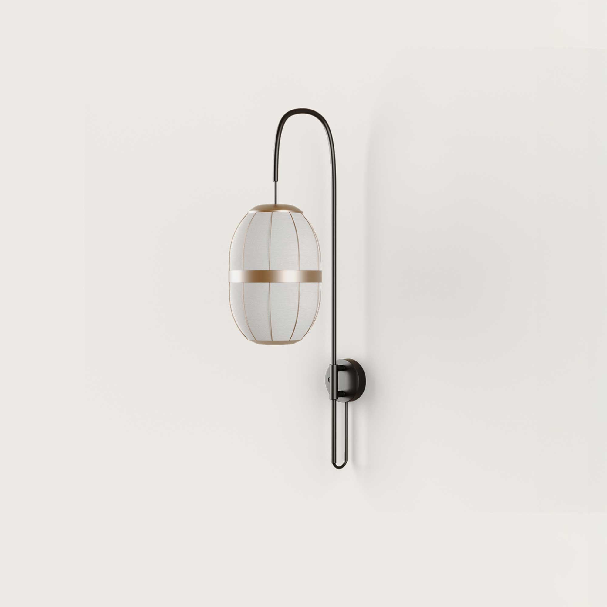 Aromas Pull G9 nástěnné látkové svítidlo