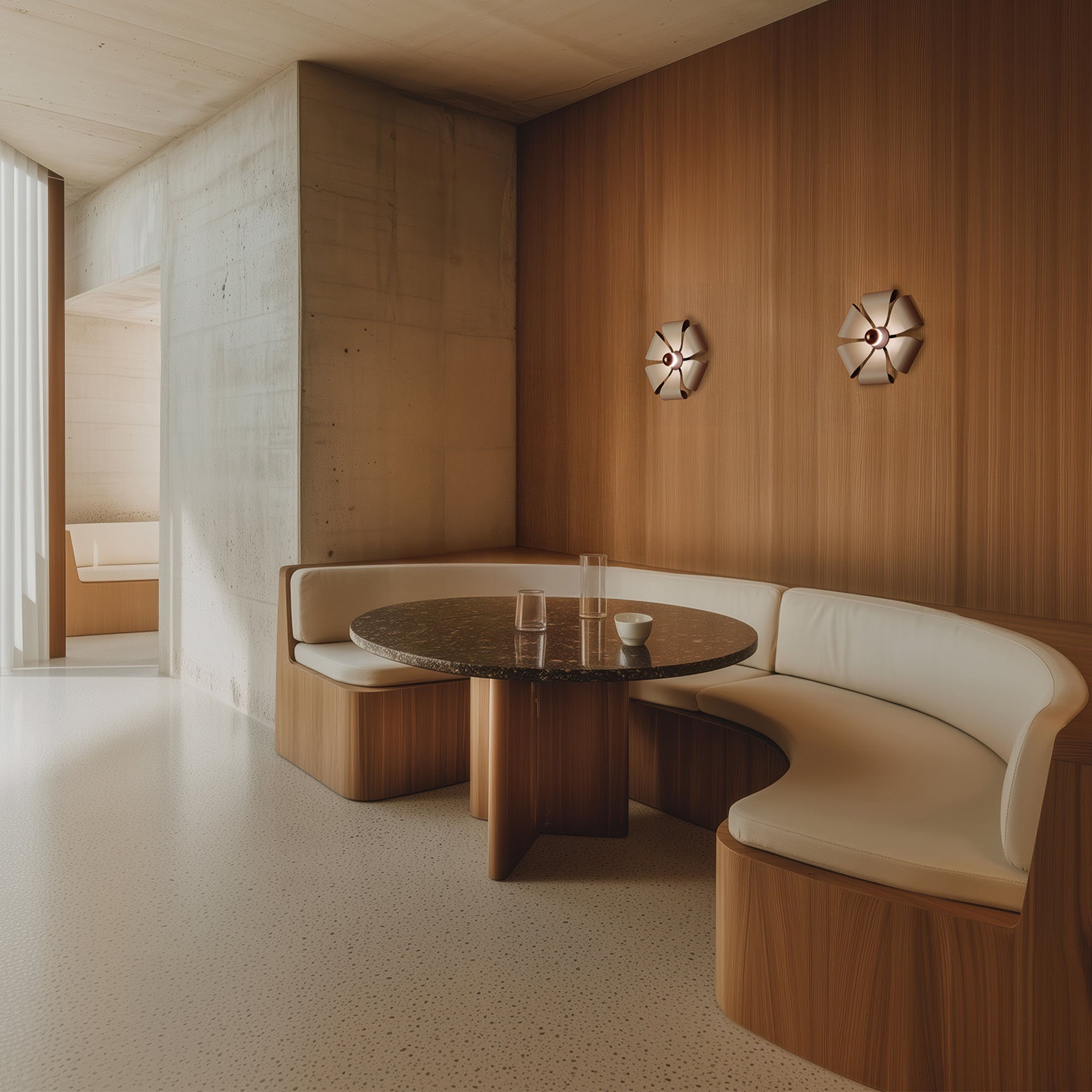 Aromas Rita E27 nástěnné svítidlo