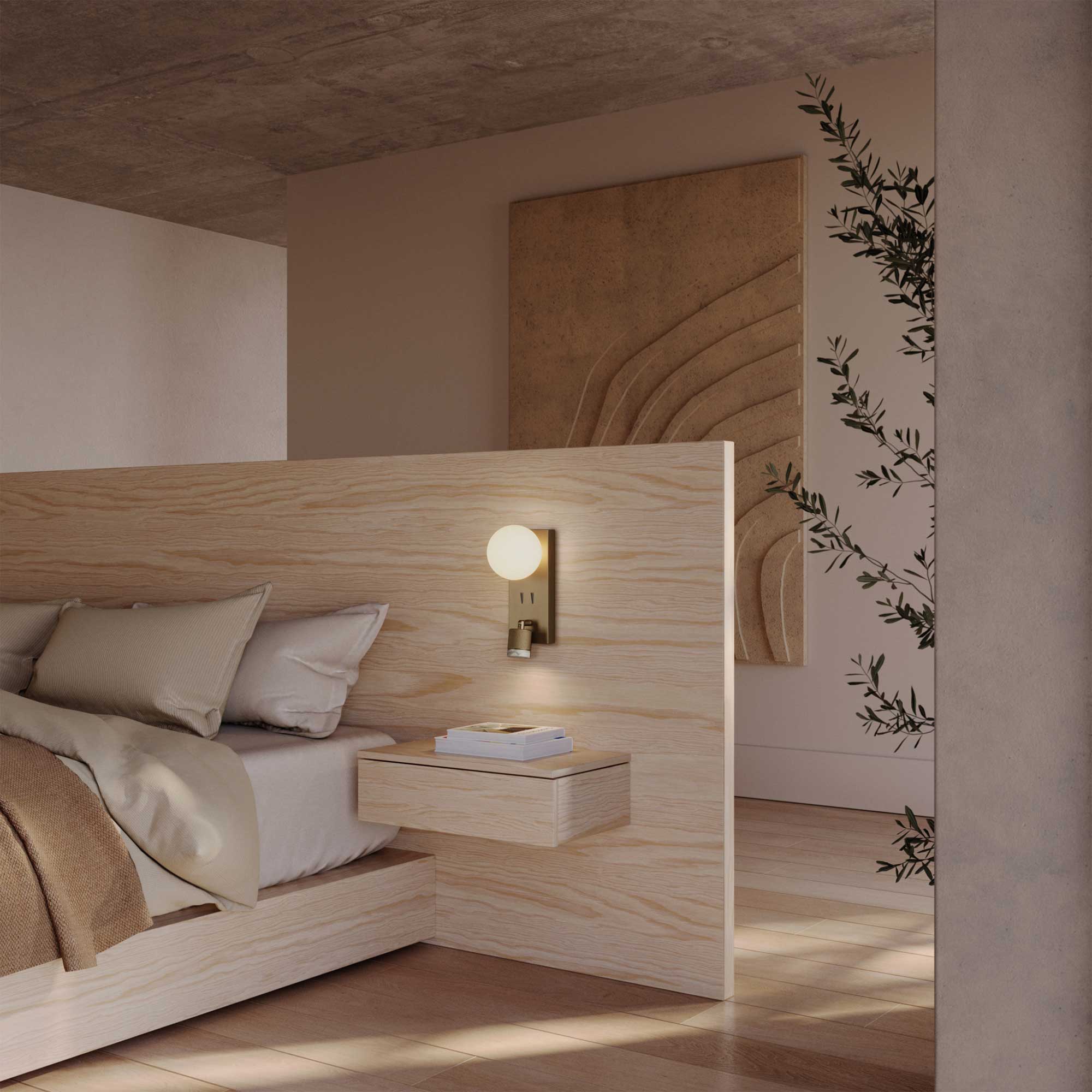 Aromas Tea LED nástěnné svítidlo