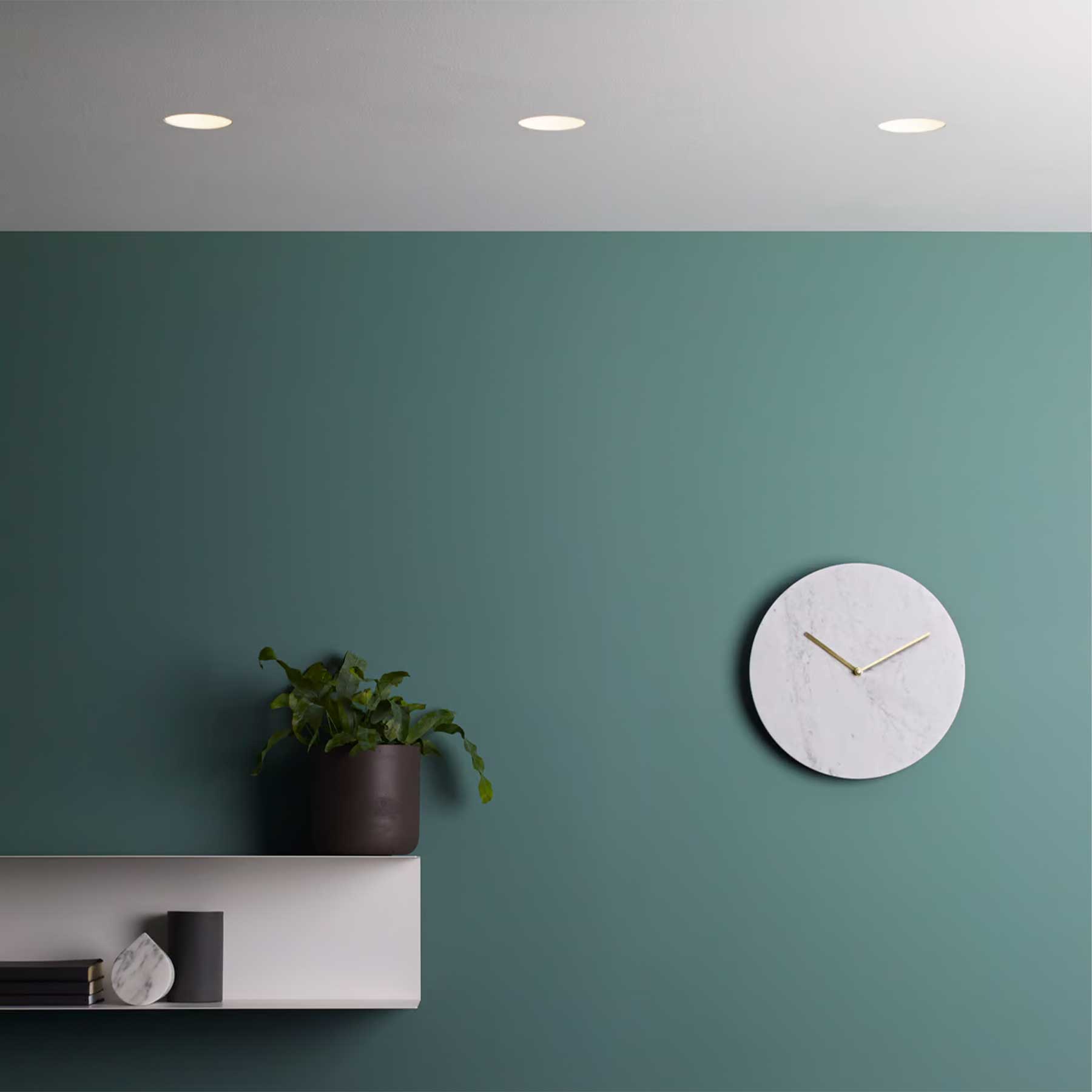 Astro Void GU10 kruhové zápustné svítidlo bílé IP65