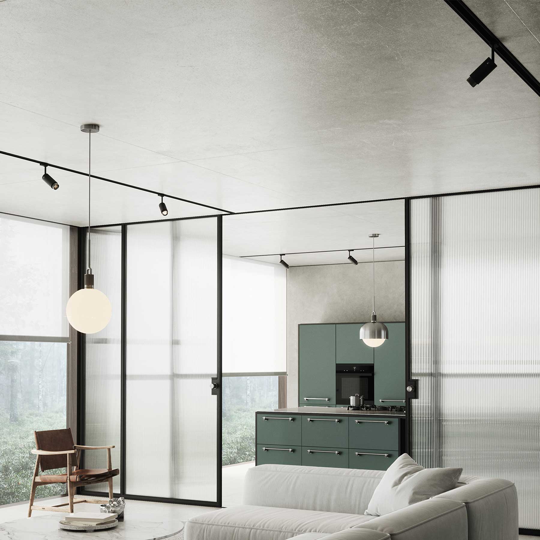 Buster & Punch Exhaust Linear GU10 svítidlo pro 3F lištu