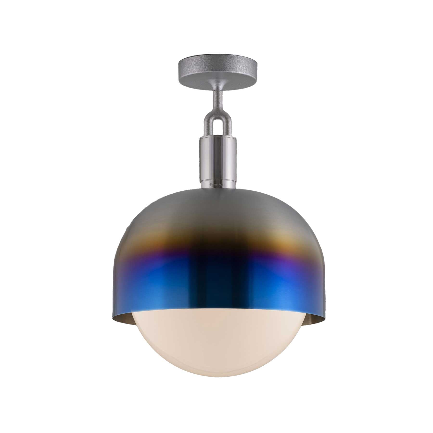 Buster & Punch Forked Globe Shade E27 stropní opálové svítidlo