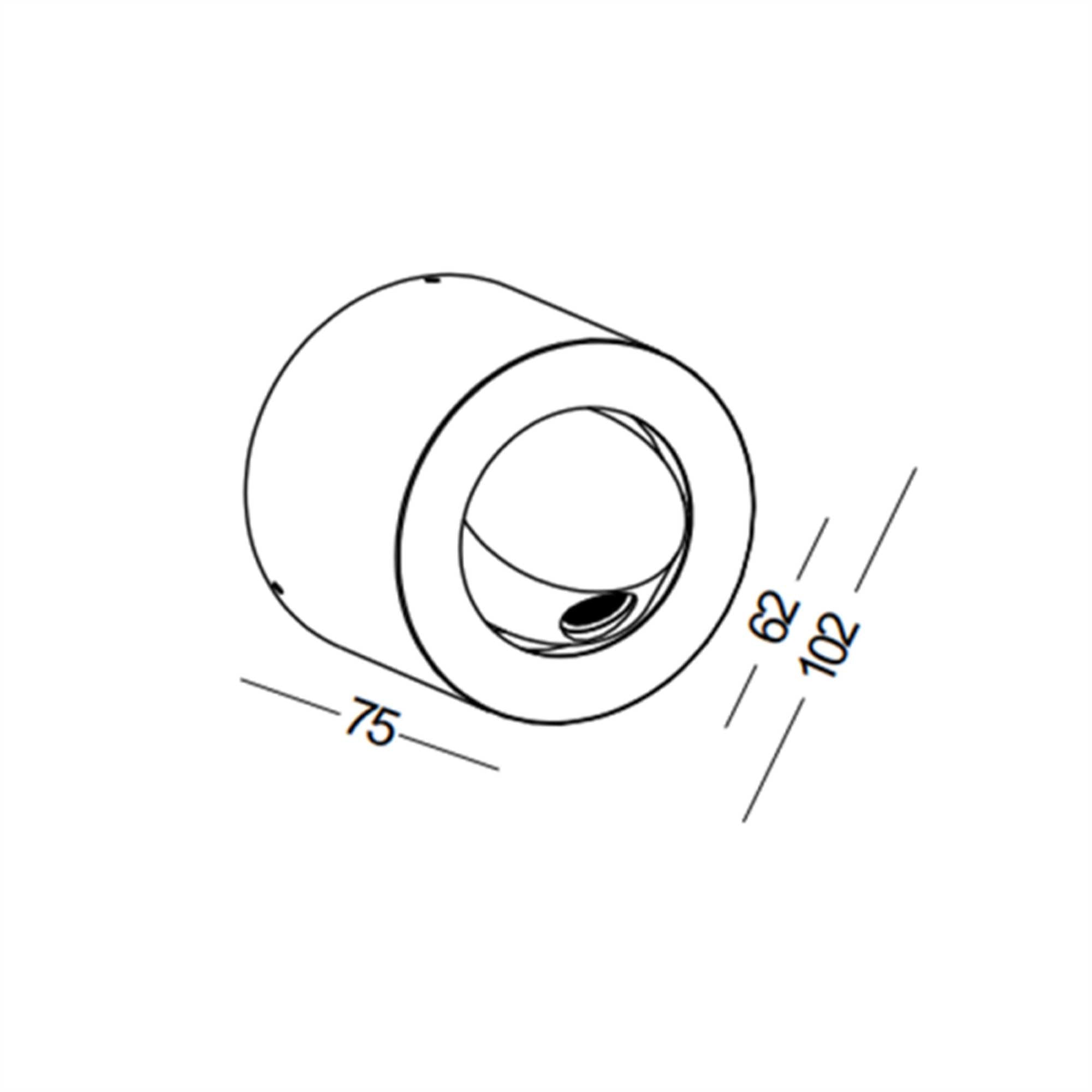 Bedside reading light LED přisazené nástěnné svítidlo