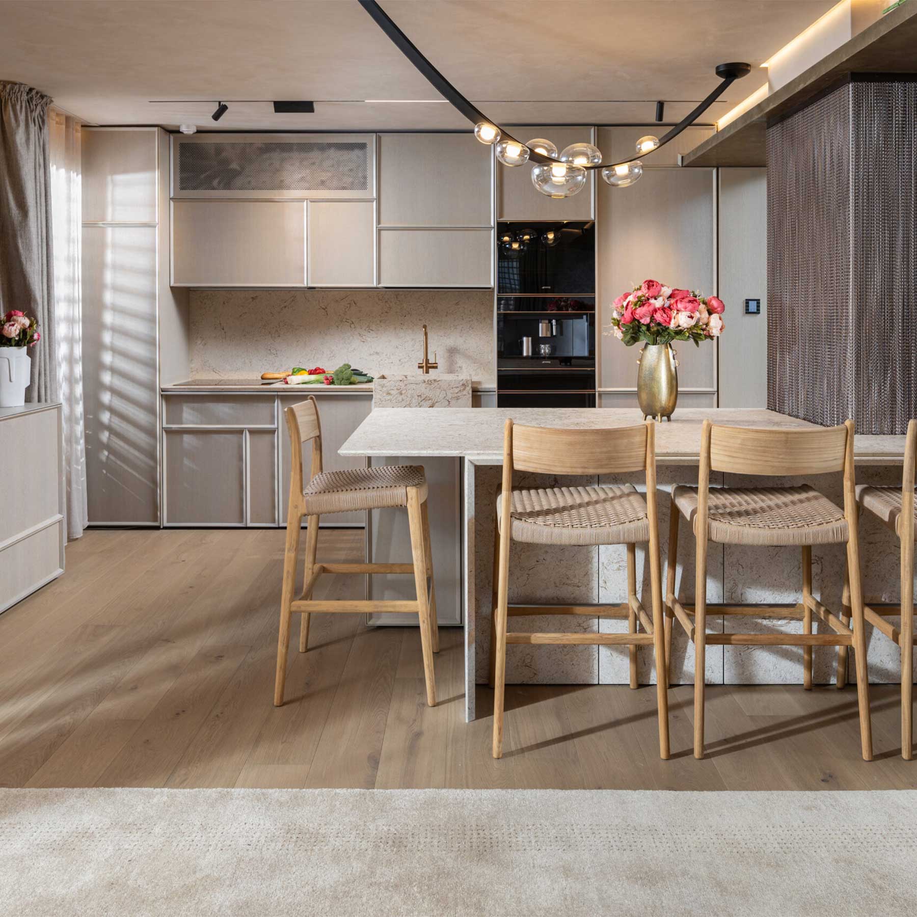 Bomma Dew Drops LED skleněné závěsné svítidlo