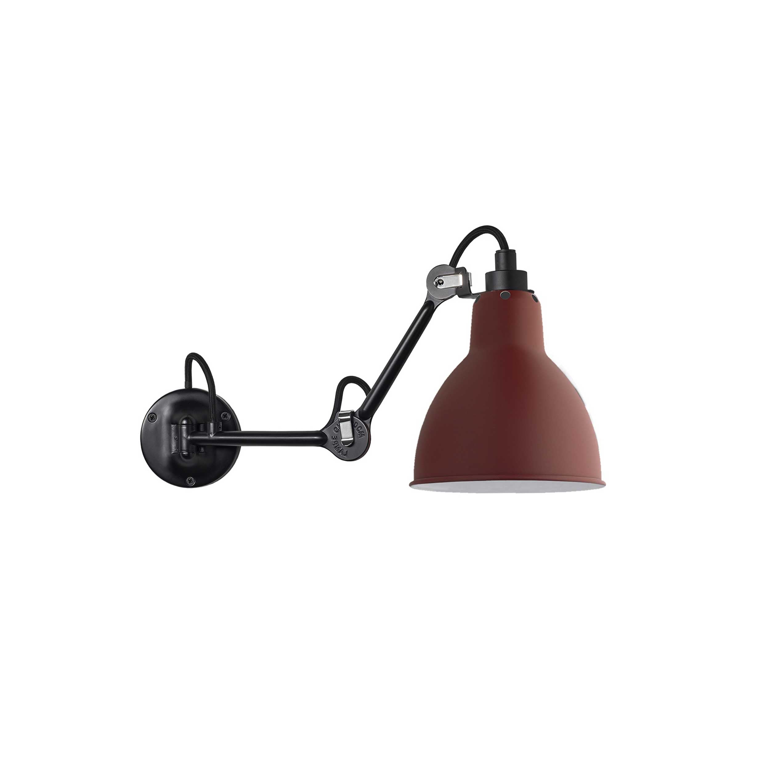 DCW éditions Lampe Gras N°204 E27 Wandleuchte für das Bett