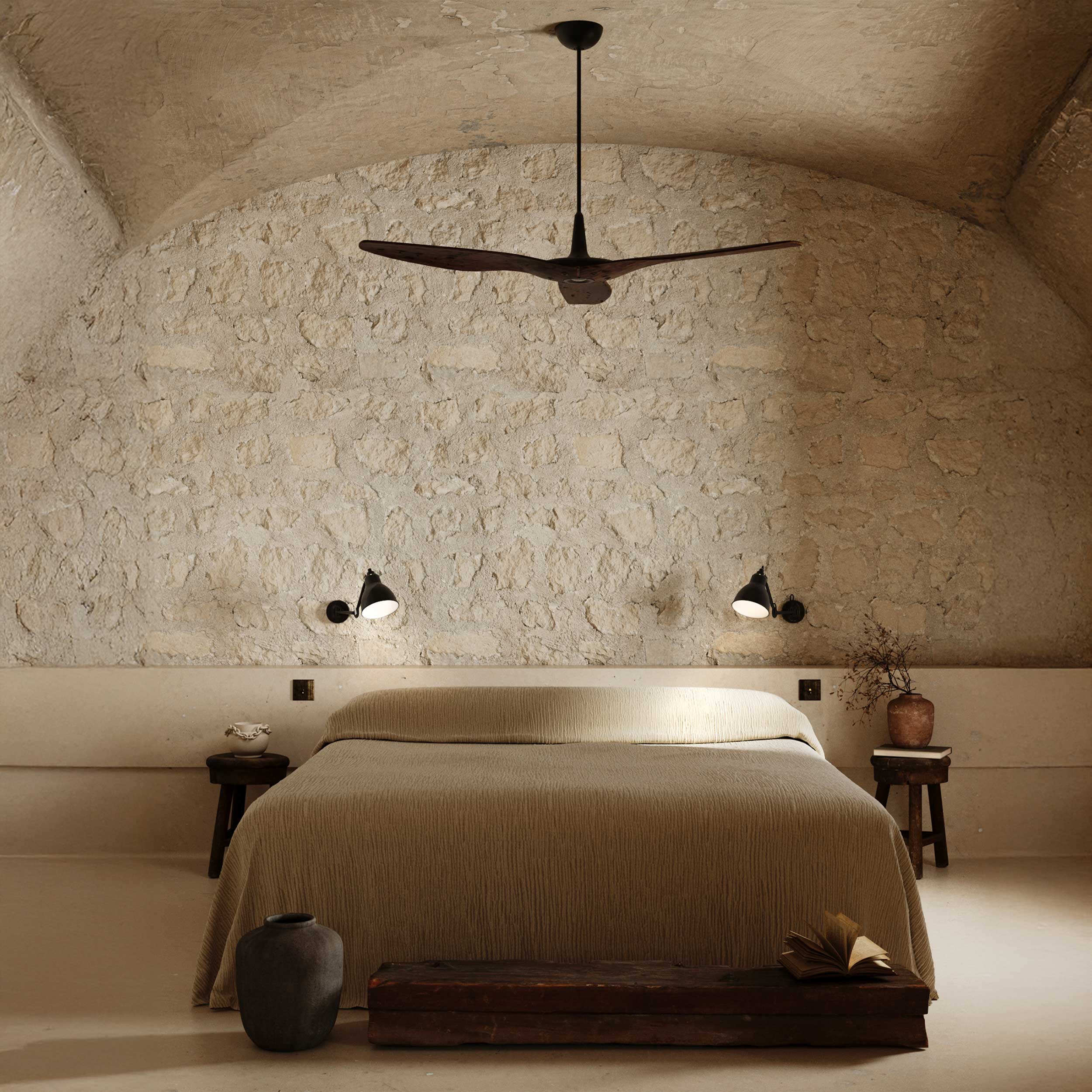 DCW éditions Lampe Gras N°204 E27 für Bett