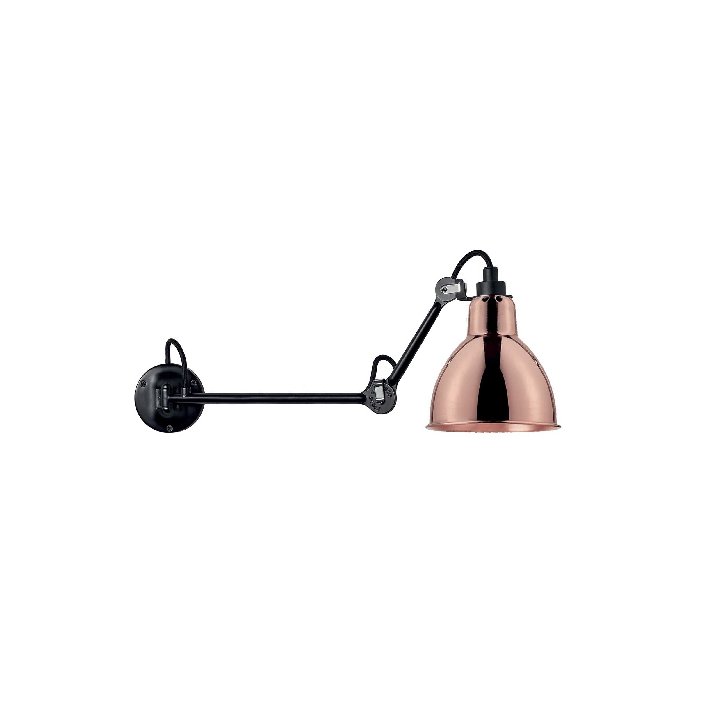 DCW éditions Lampe Gras N°204 L40 E27 Wandleuchte