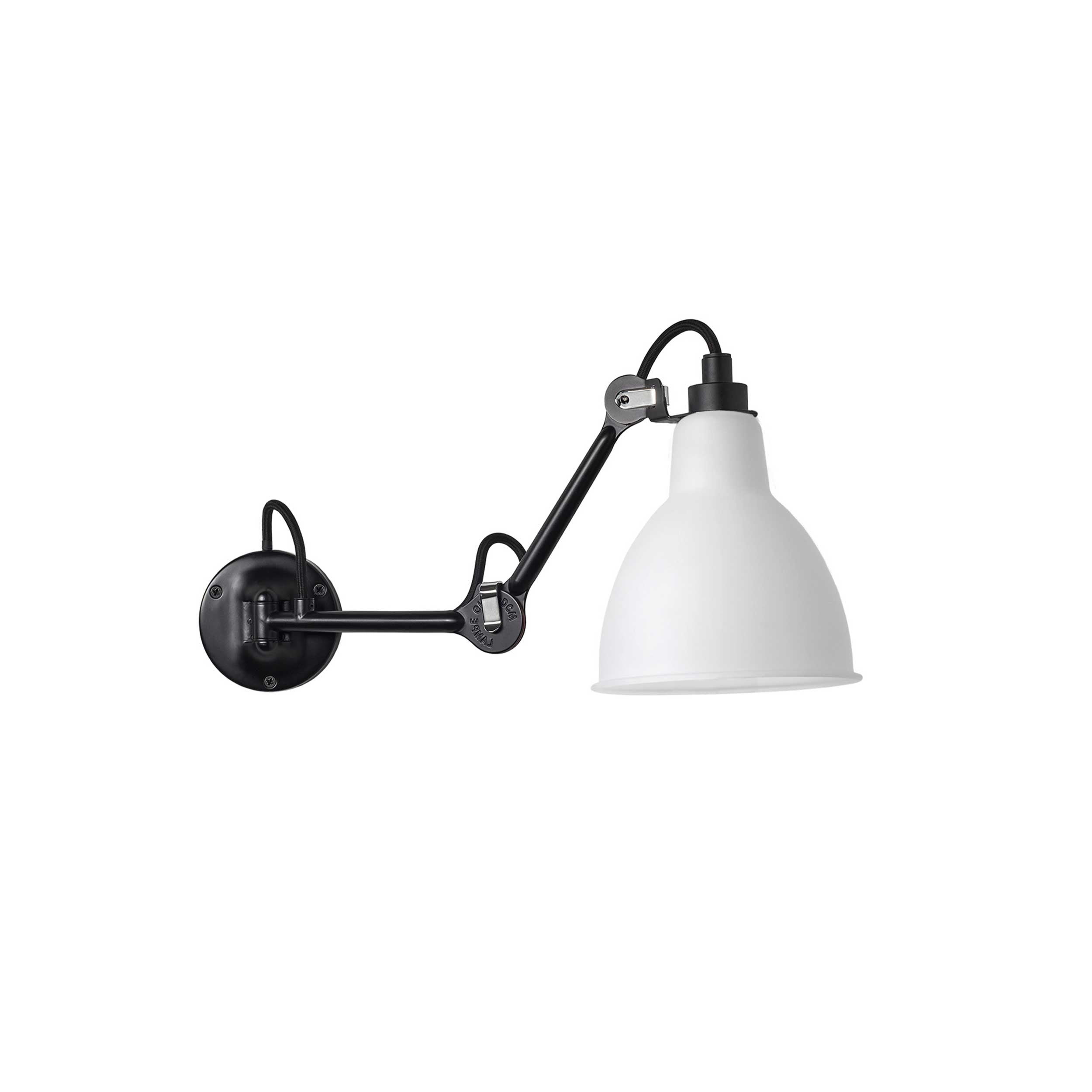 DCW éditions Lampe Gras N°204 E27 Wandleuchte für das Bett