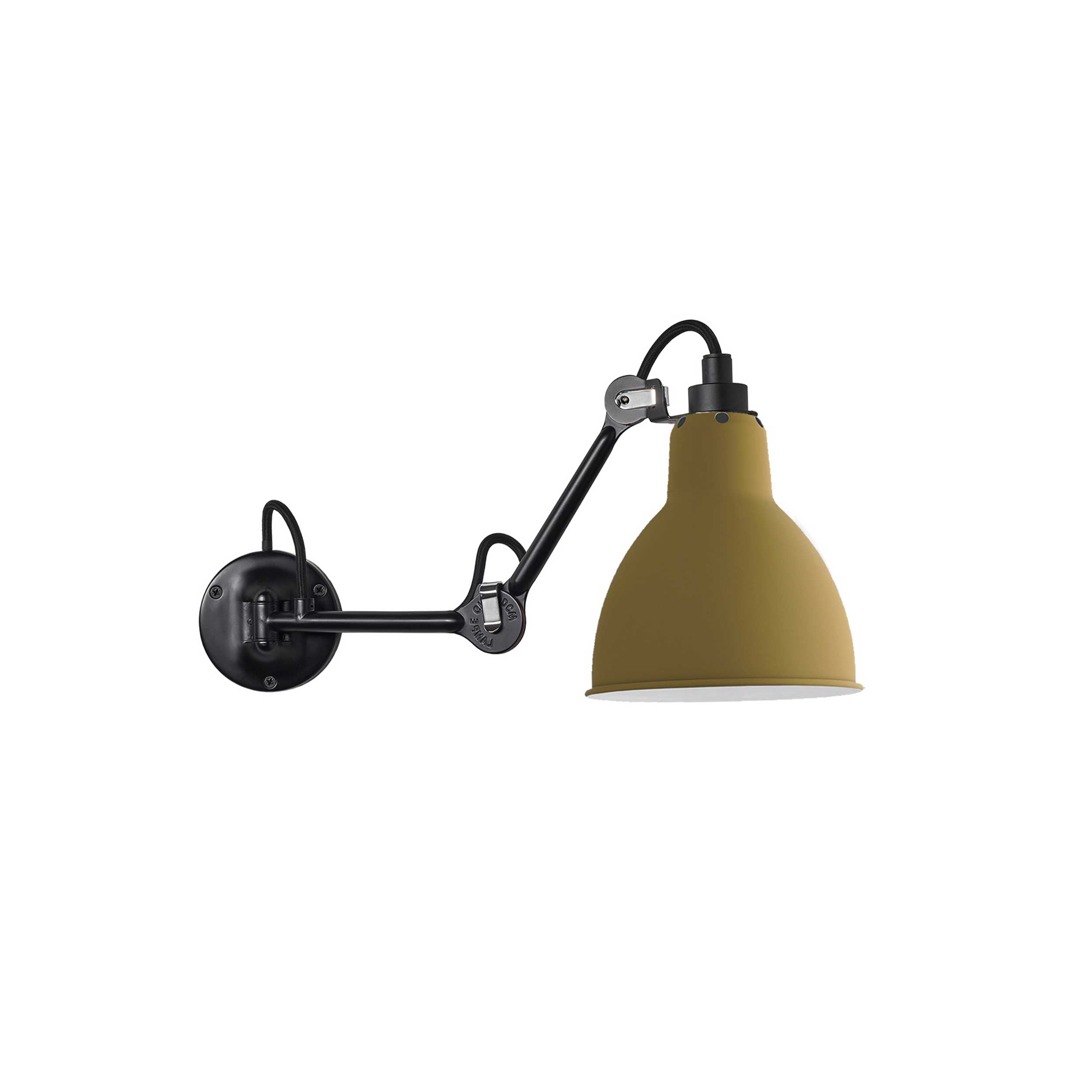 DCW éditions Lampe Gras N°204 E27 Wandleuchte für das Bett