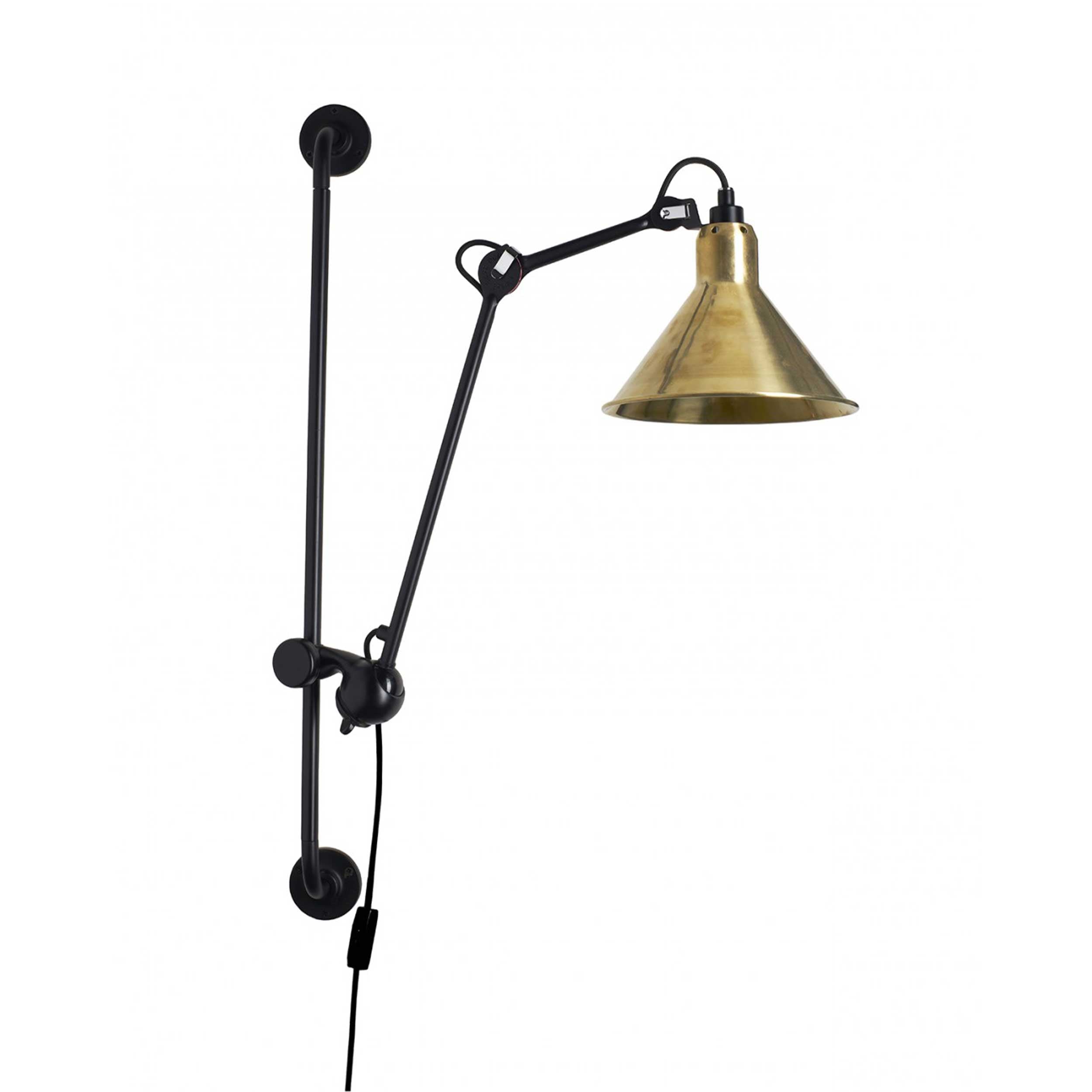 DCW éditions Lampe Gras N°210 E14 Wandleuchte mit Schalter