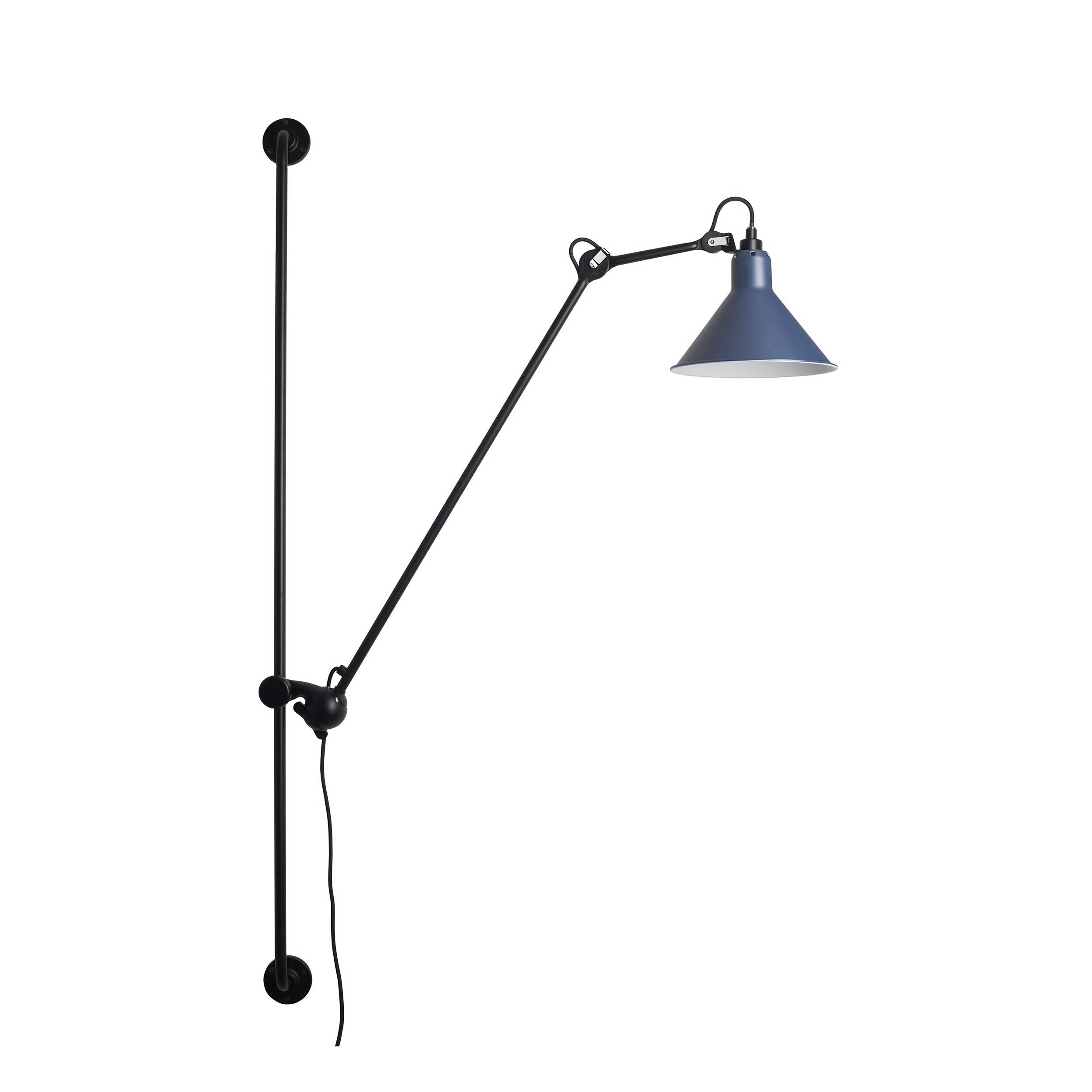 DCW éditions Lampe Gras N°214 E14 Schiebewandleuchte