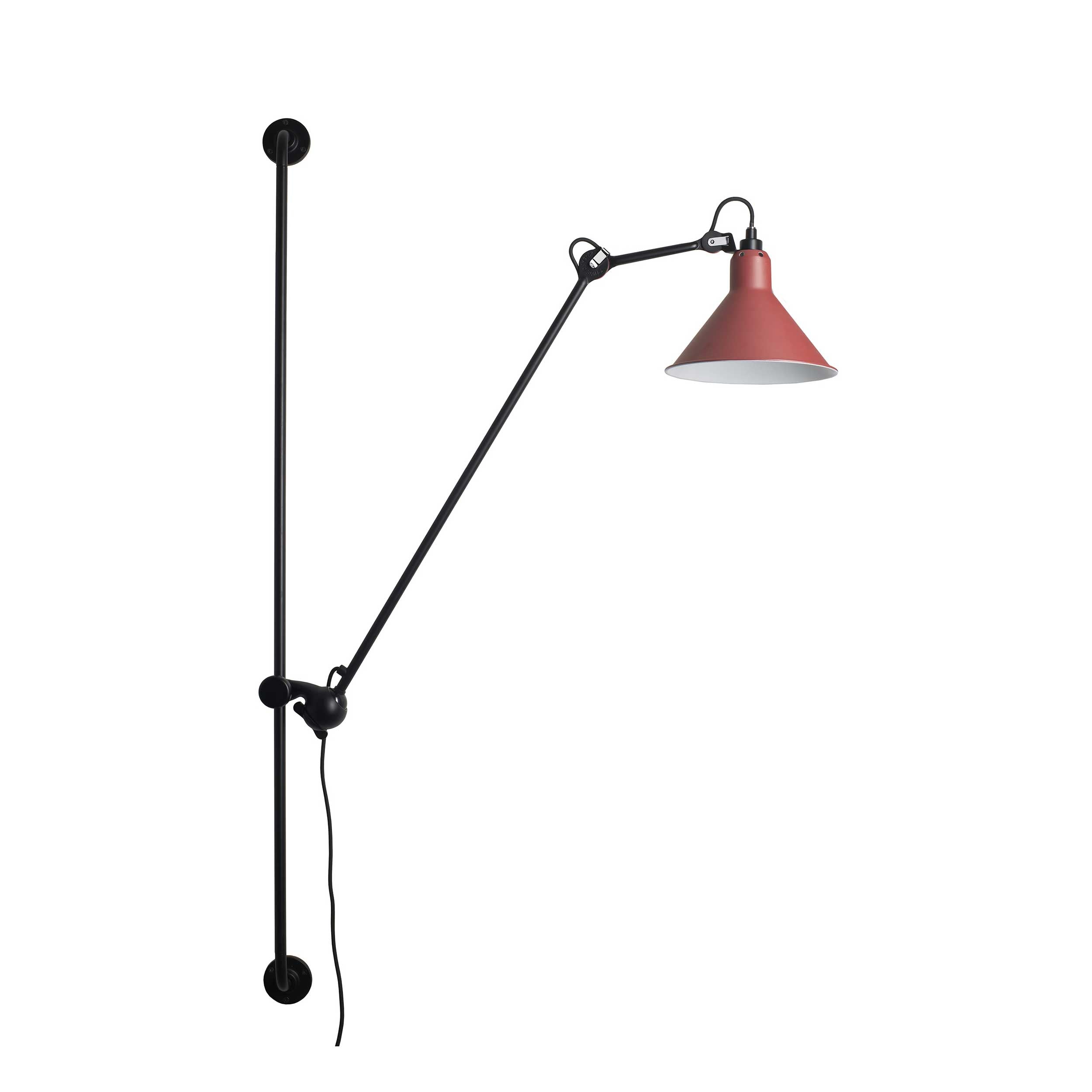 DCW éditions Lampe Gras N°214 E14 Schiebewandleuchte