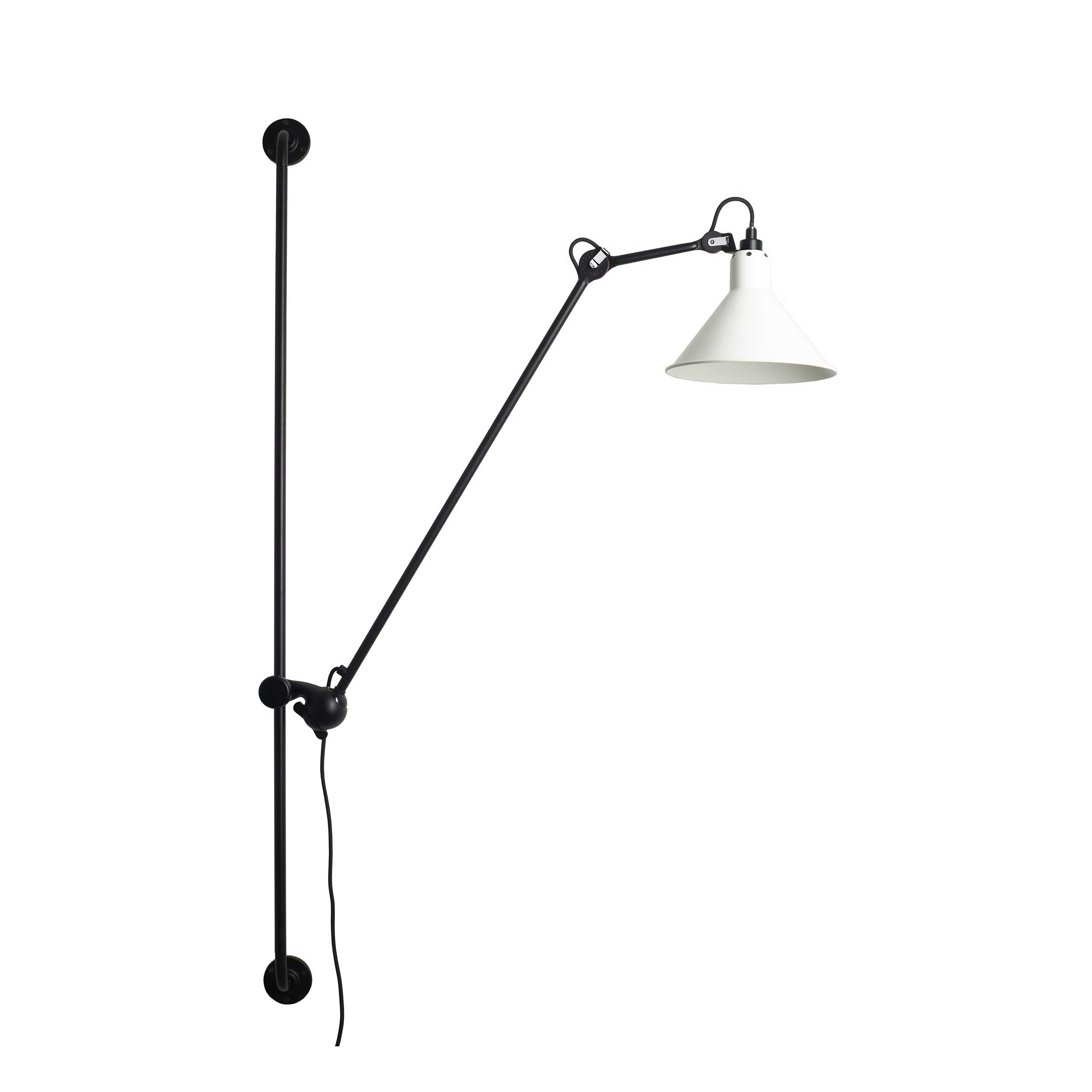 DCW éditions Lampe Gras N°214 E14 Schiebewandleuchte