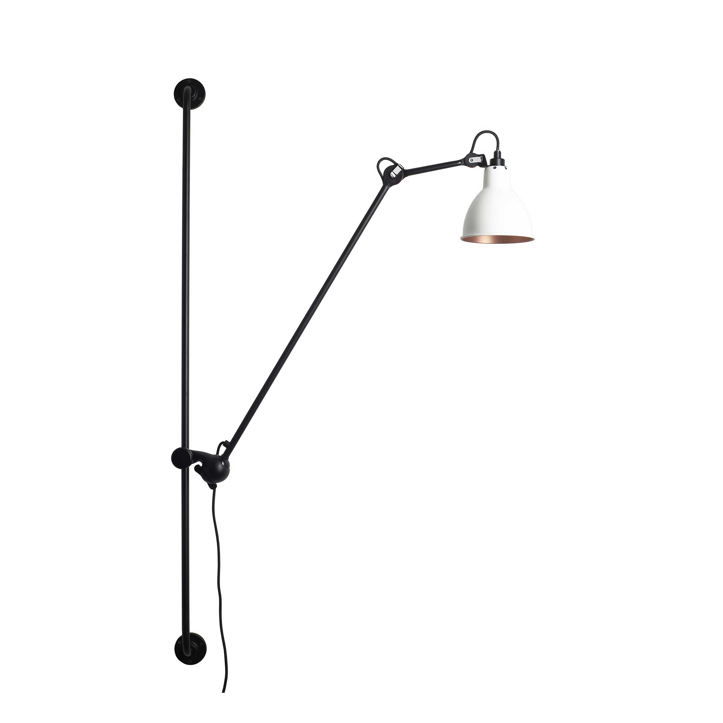 DCW éditions Lampe Gras N°214 E14 Schiebewandleuchte