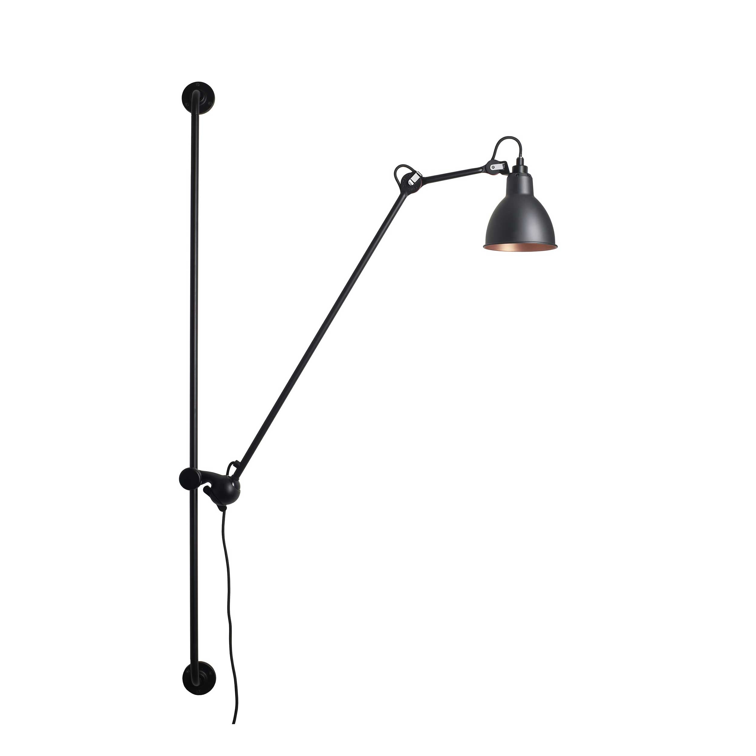 DCW éditions Lampe Gras N°214 E14 Schiebewandleuchte