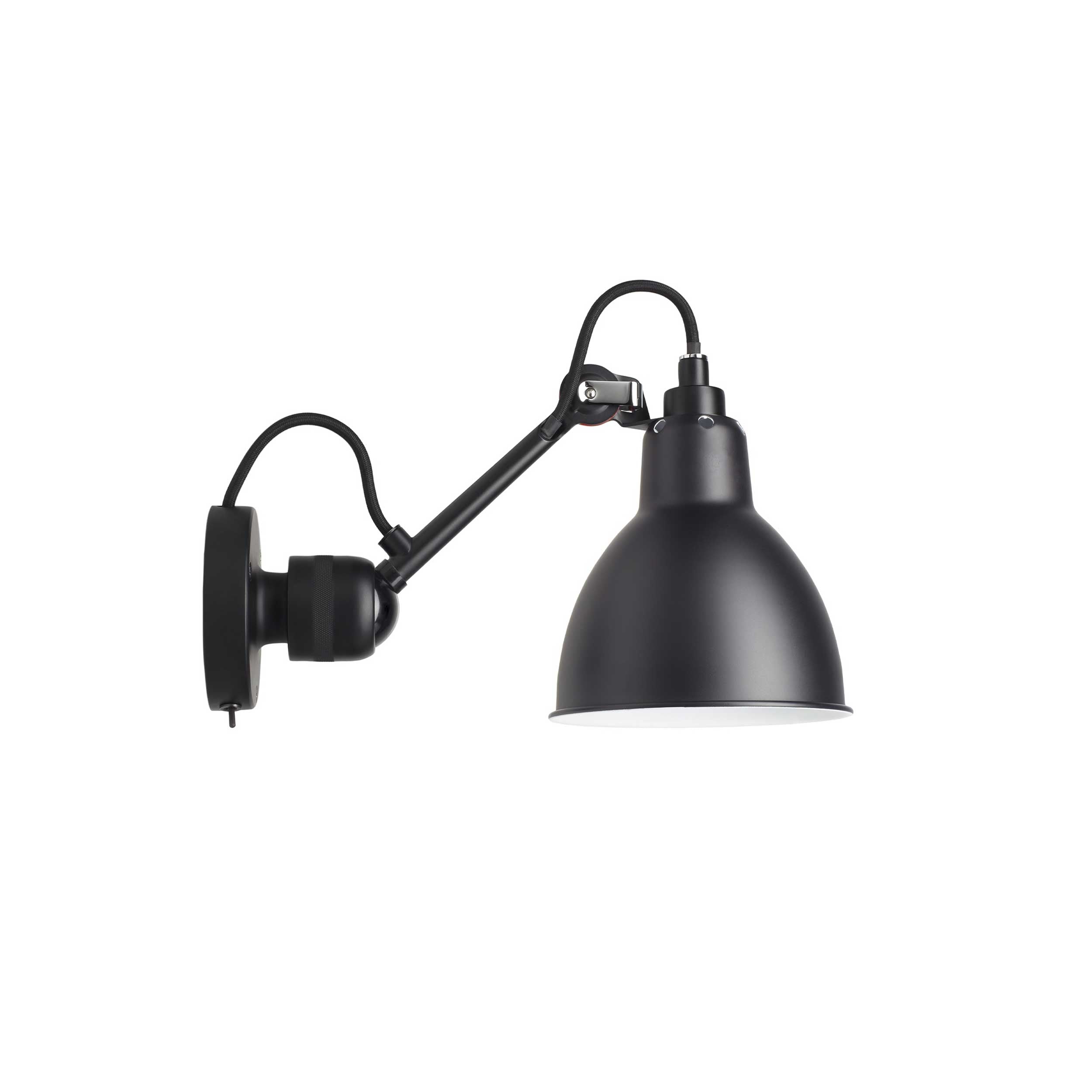 DCW éditions Lampe Gras N°304 E14 schwarz