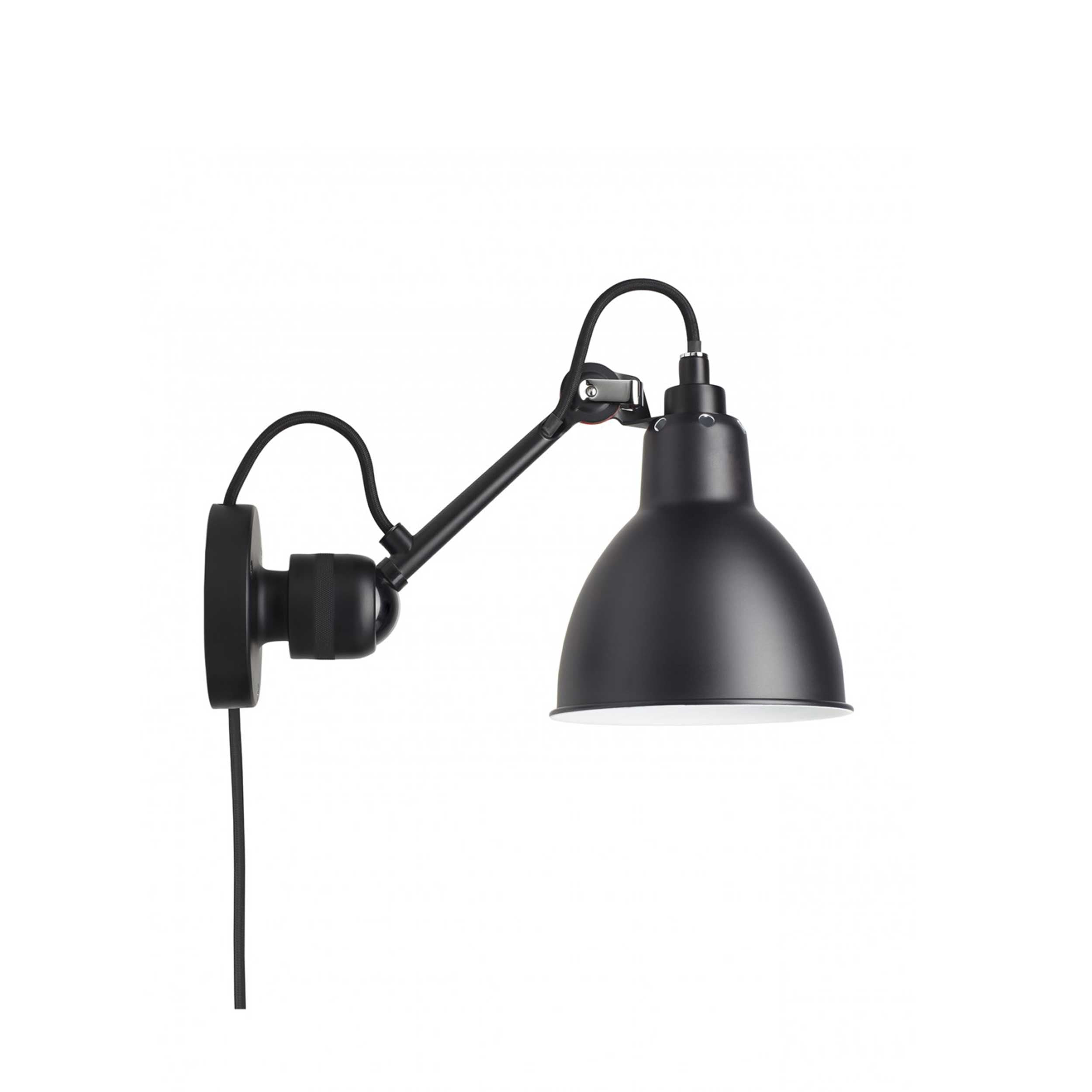 DCW éditions Lampe Gras N°304 E14 schwarz