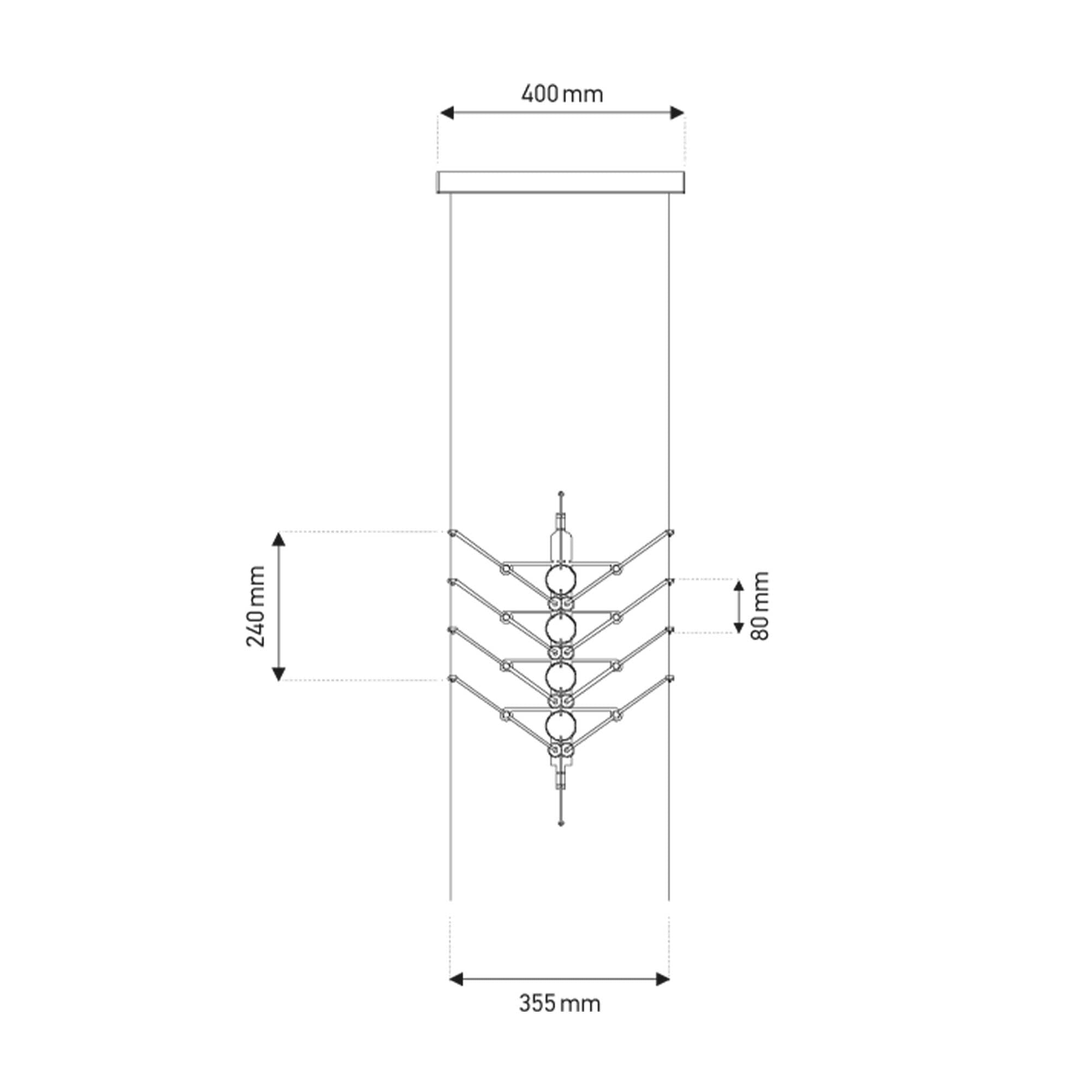 DCW éditions VVV LED-Pendelleuchte