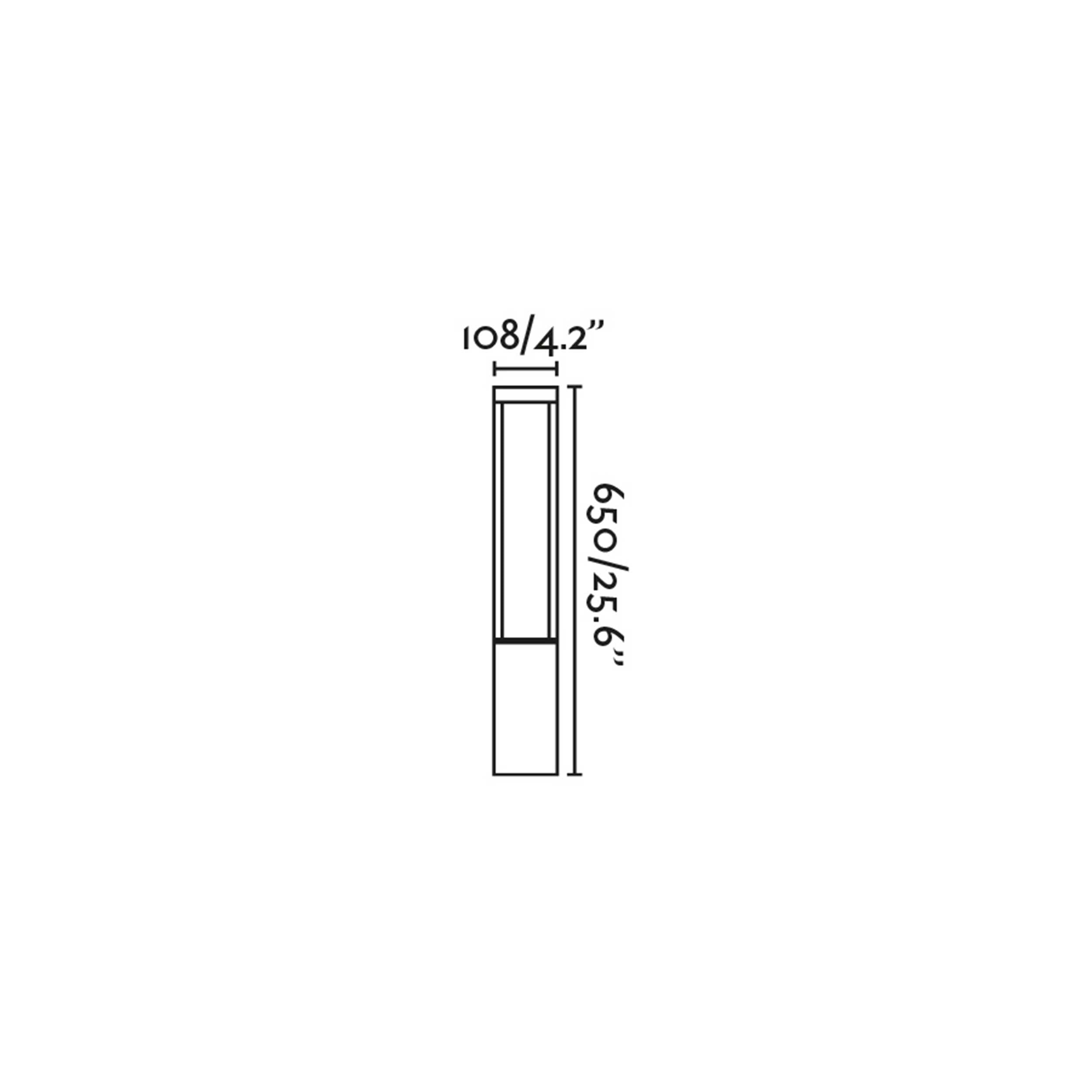 Faro Agra LED-Säule Außenleuchte IP55
