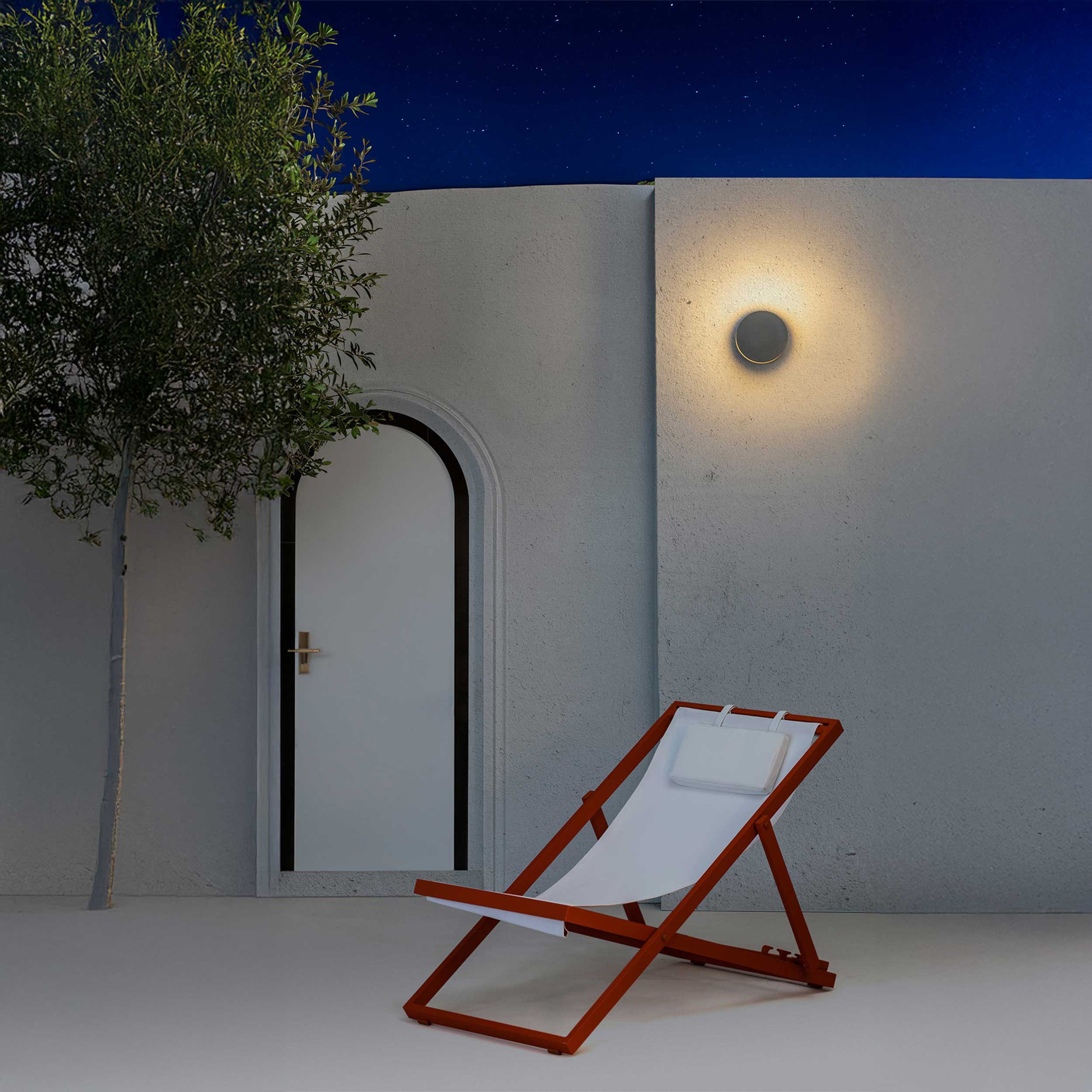 Faro Block E27 Außenwandleuchte IP65