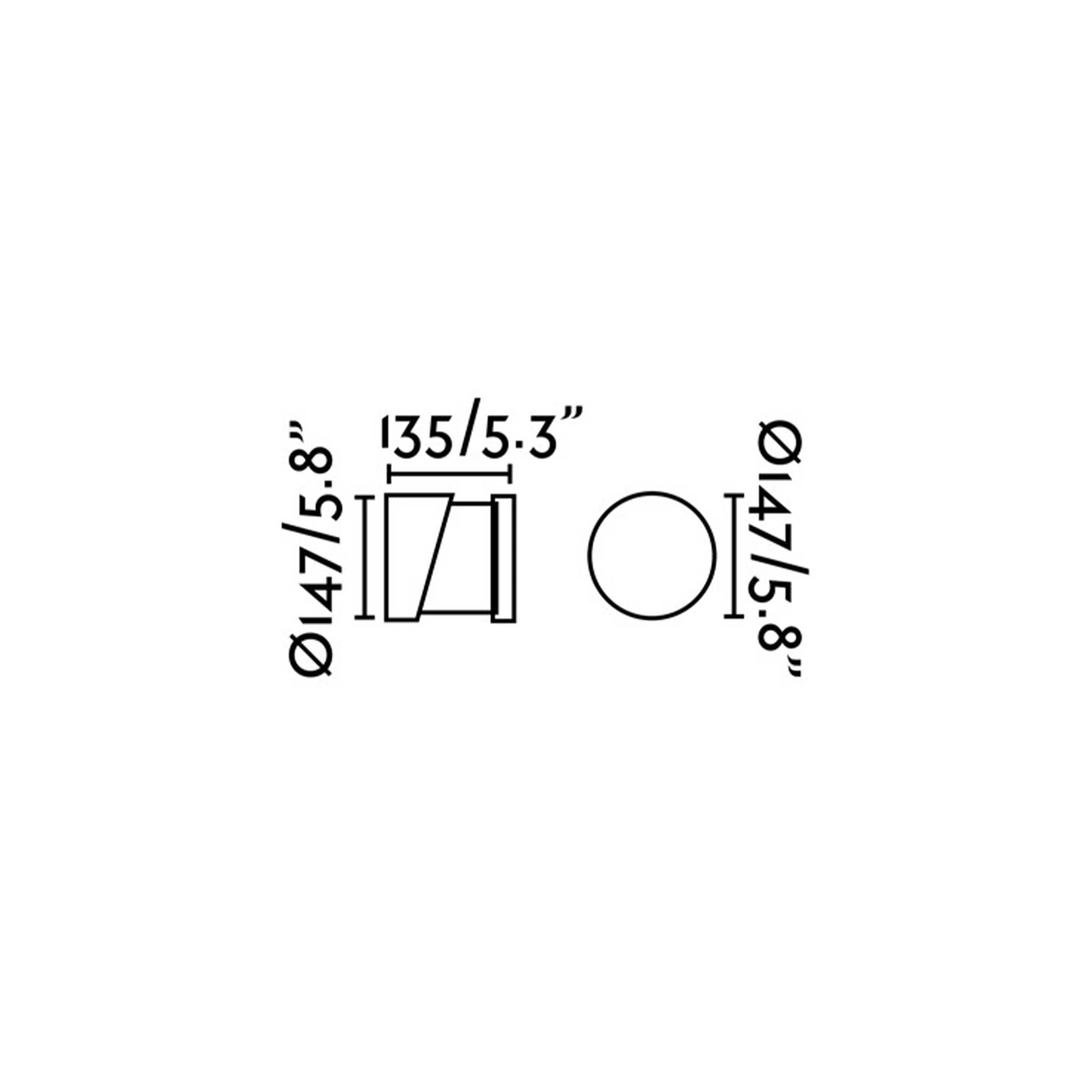 Faro Block E27 Außenwandleuchte IP65