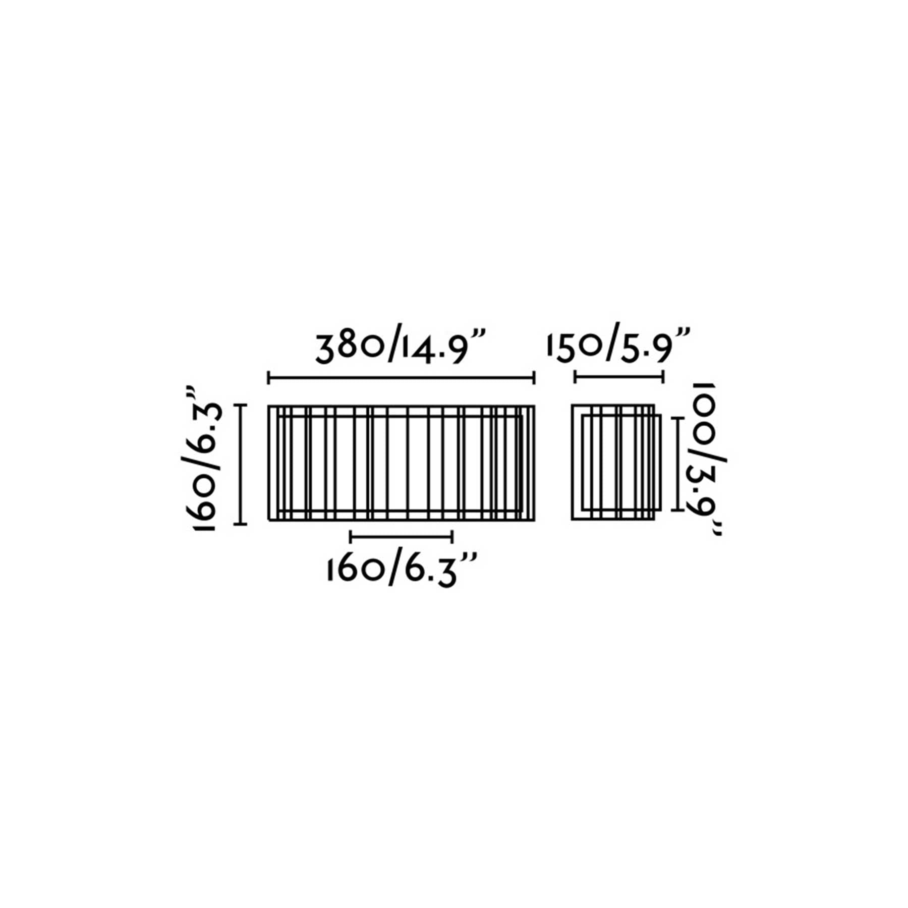 Faro Linda E27 nástěnné svítidlo
