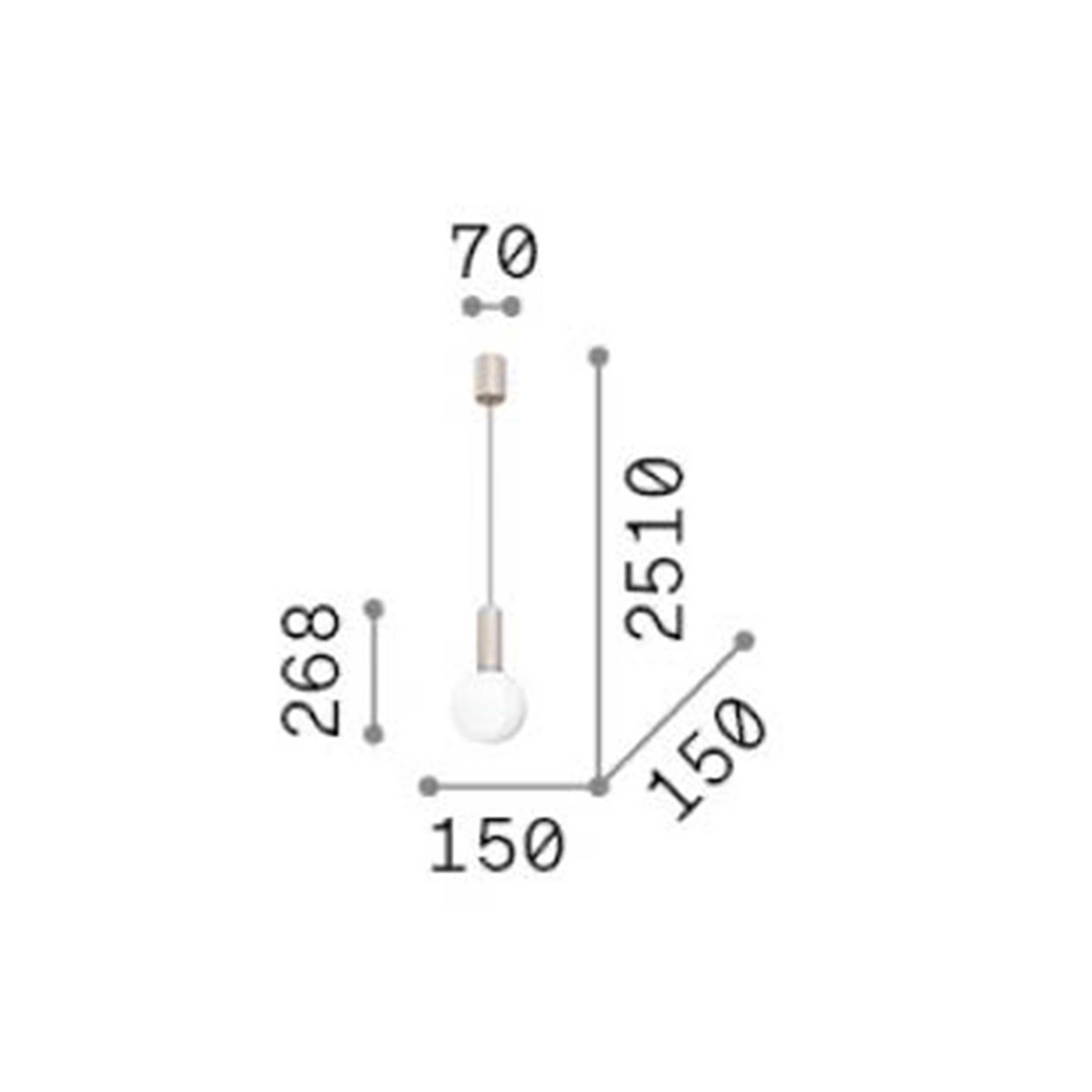 Ideal lux Odeon LED-Pendelleuchte