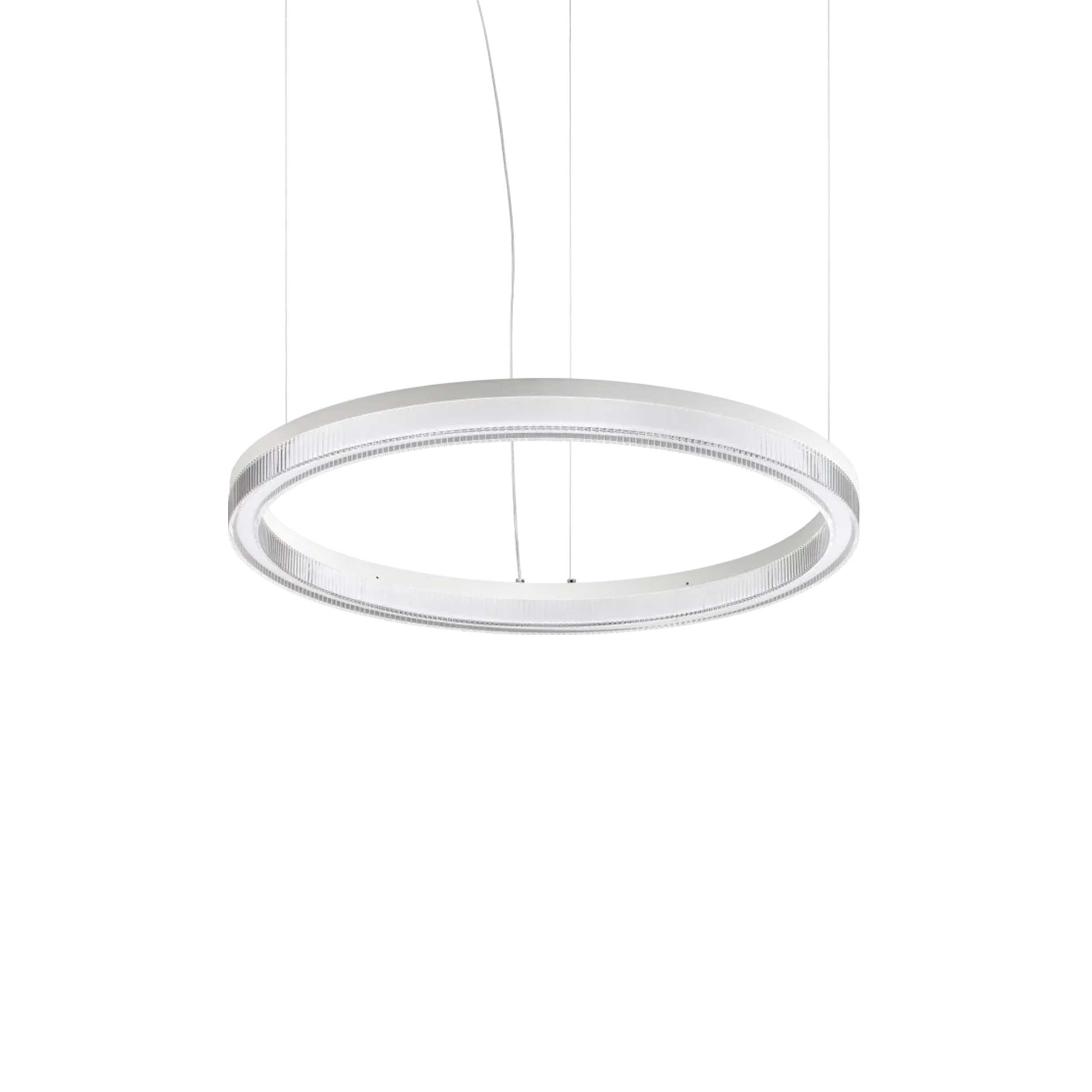 Ideal lux Crown LED-Pendelleuchte rund
