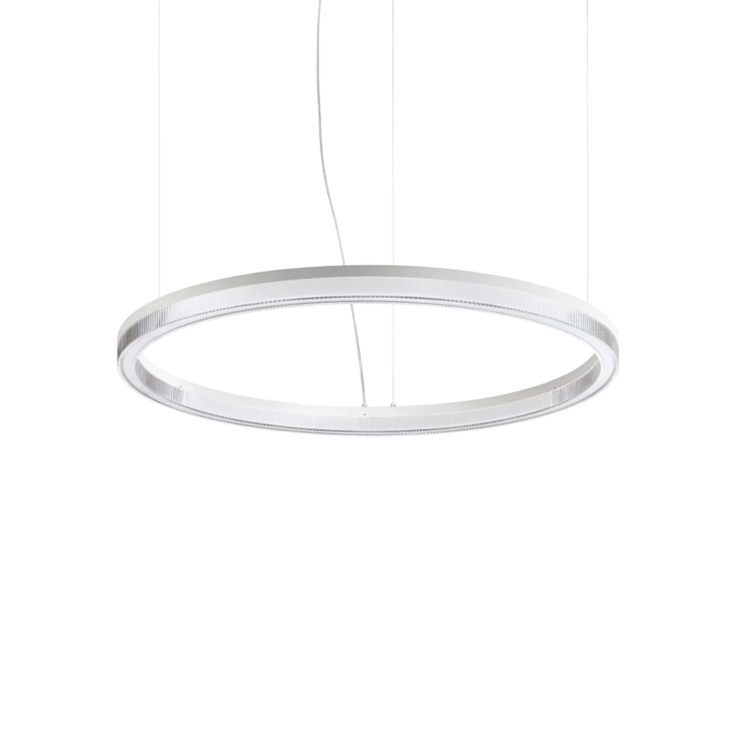 Ideal lux Crown LED-Pendelleuchte rund
