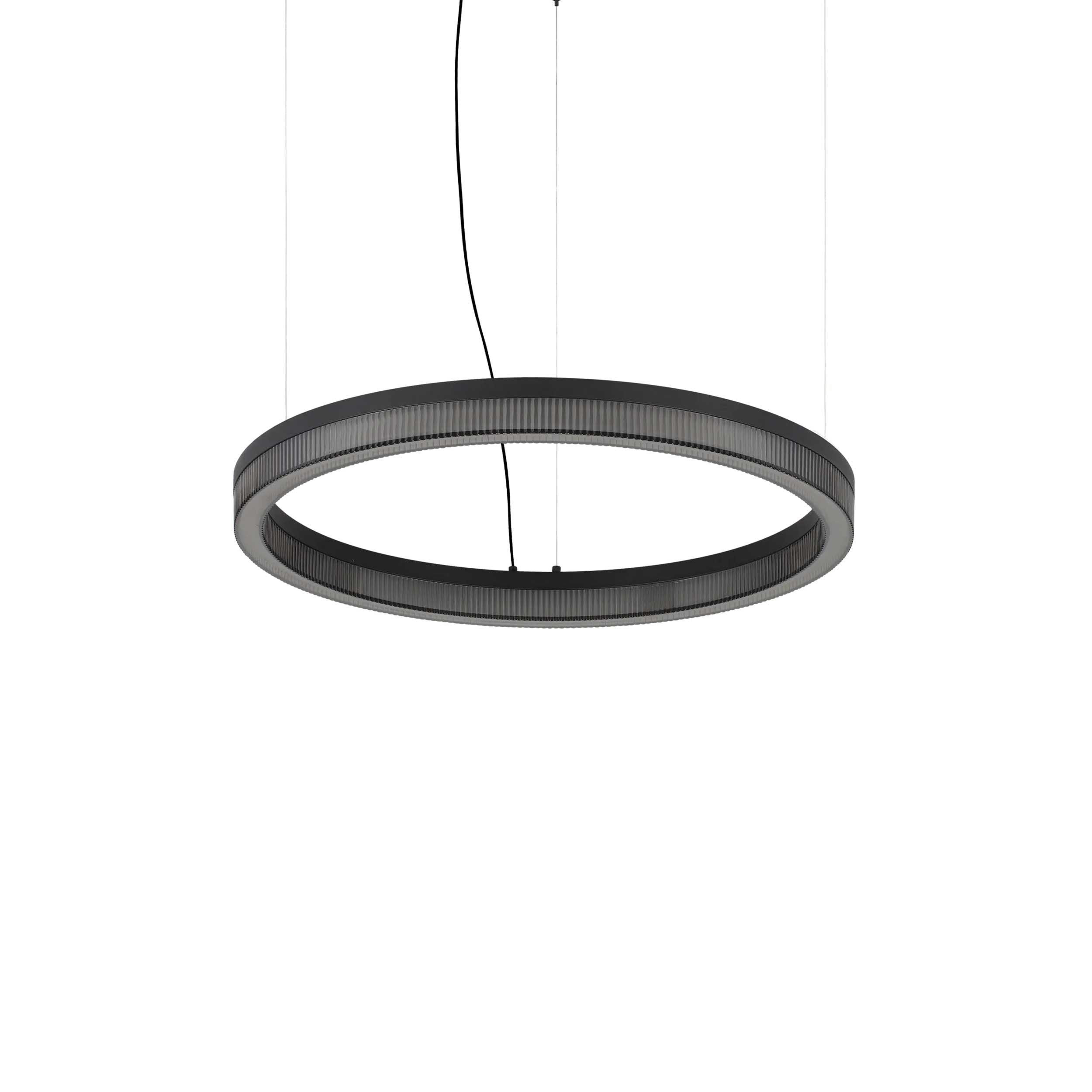Ideal lux Crown LED-Pendelleuchte rund