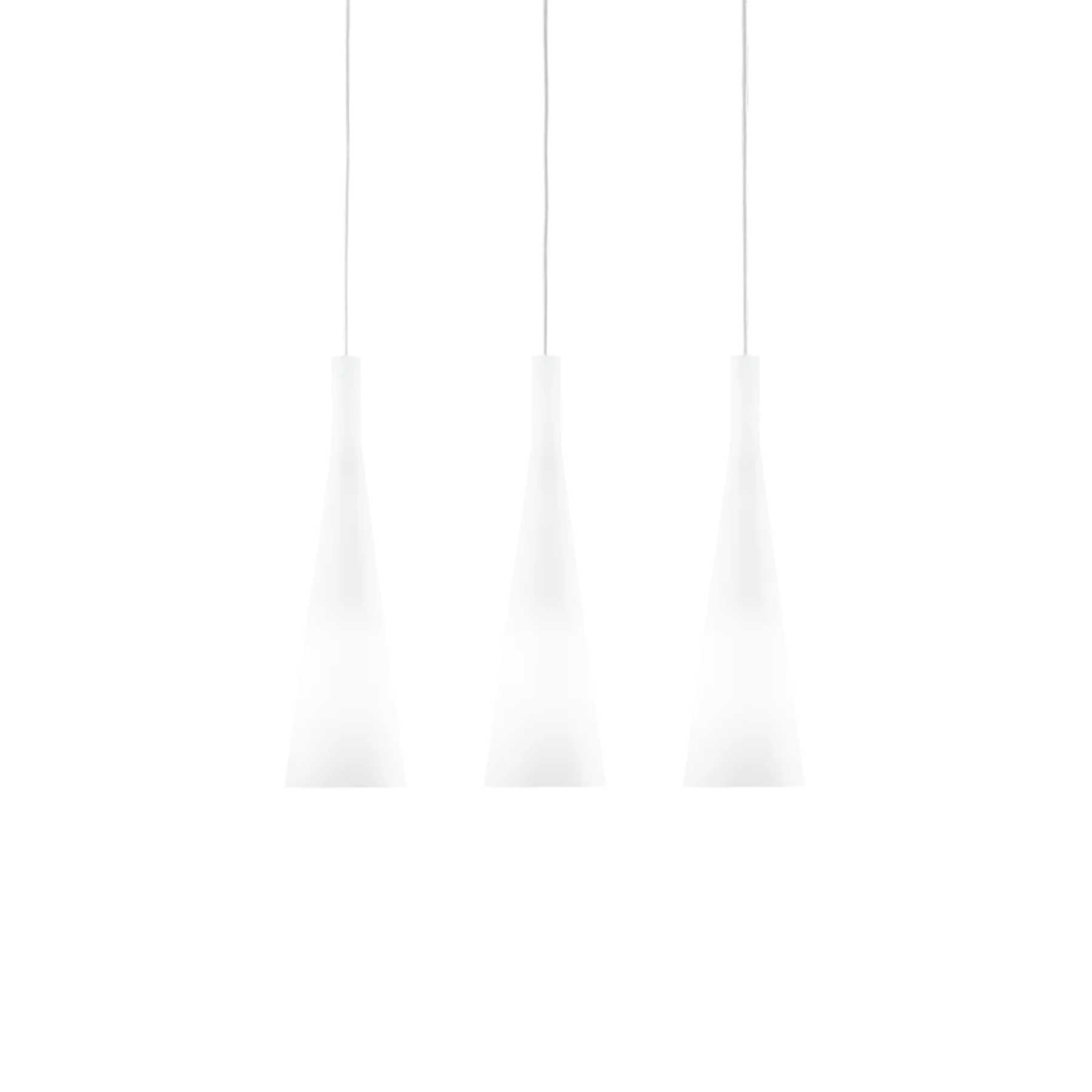 Ideal Lux Milk E27 závěsné skleněné svítidlo