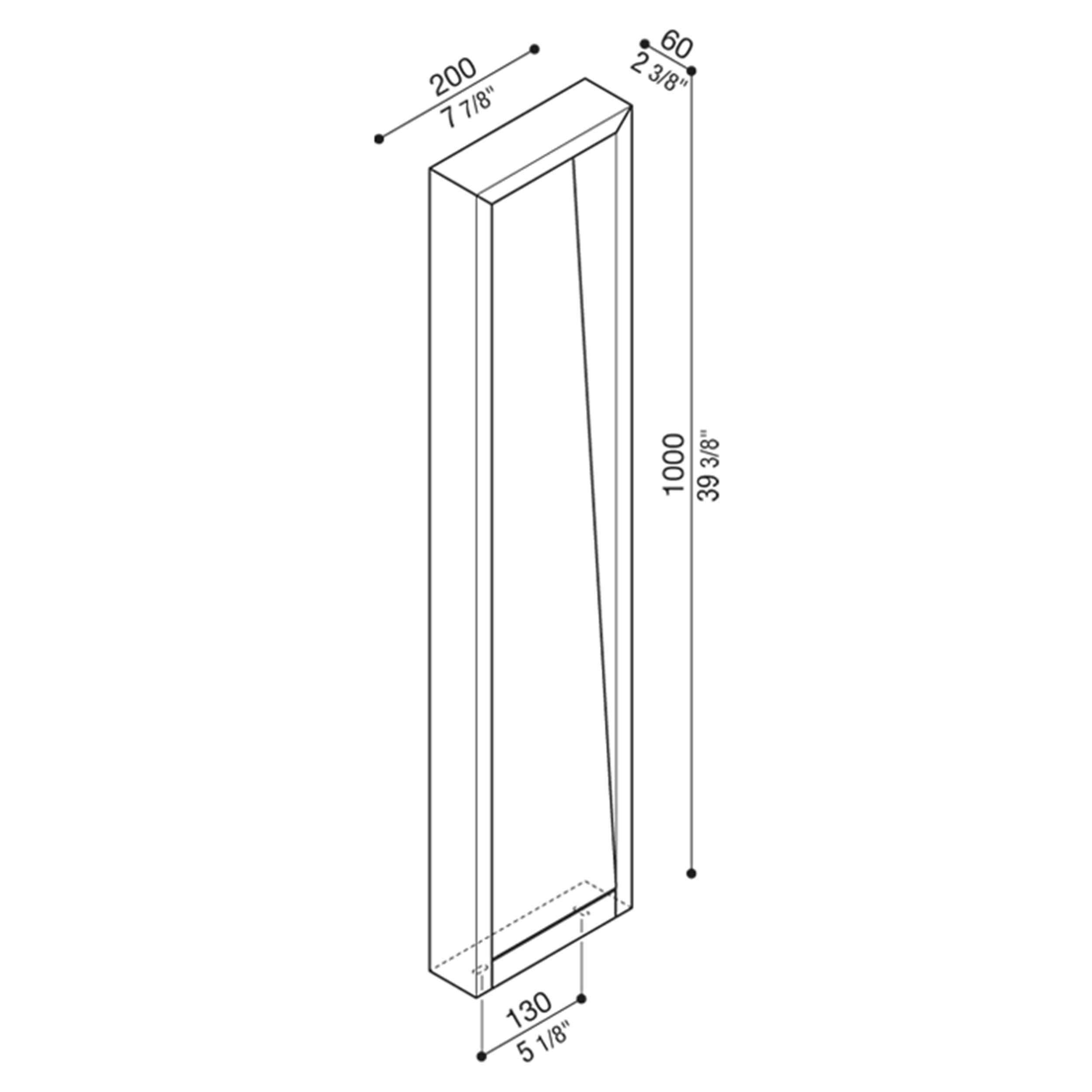 Lombardo Arke FULL LED-Außensäule IP66 AC DIRECT