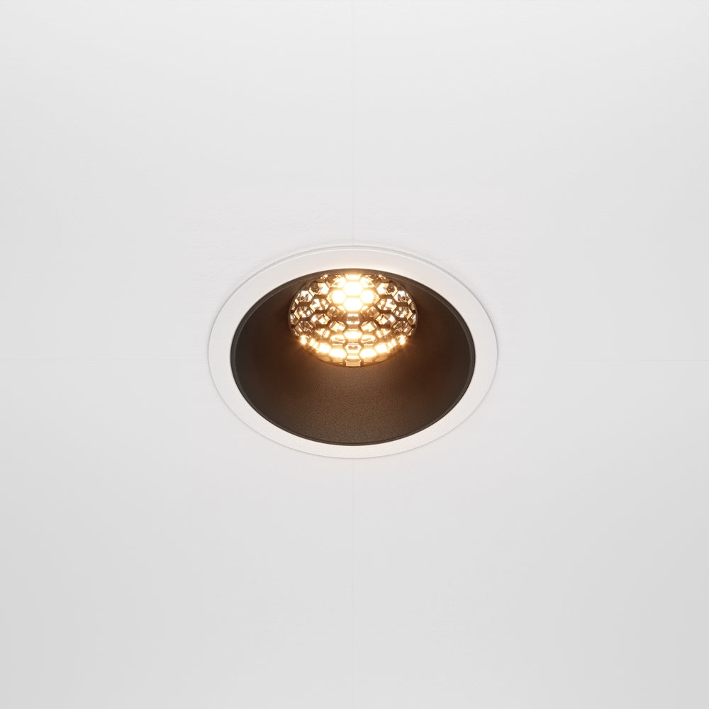 Maytoni Downlight Alfa LED 36° Einbau-Rundleuchte schwarz