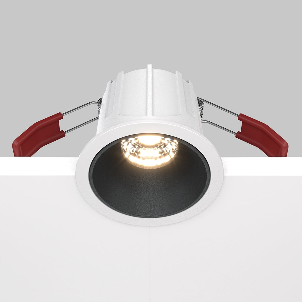 Maytoni Downlight Alfa LED 36° Einbau-Rundleuchte schwarz