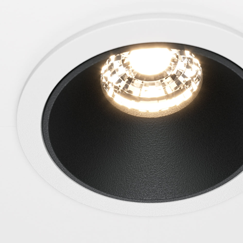 Maytoni Downlight Alfa LED 36° Einbau-Rundleuchte schwarz